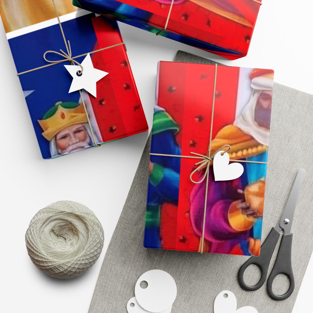 Navidad en Puerto Rico Wrapping Paper – Festive Boricua Holiday Gift Wrap 🇵🇷🎄