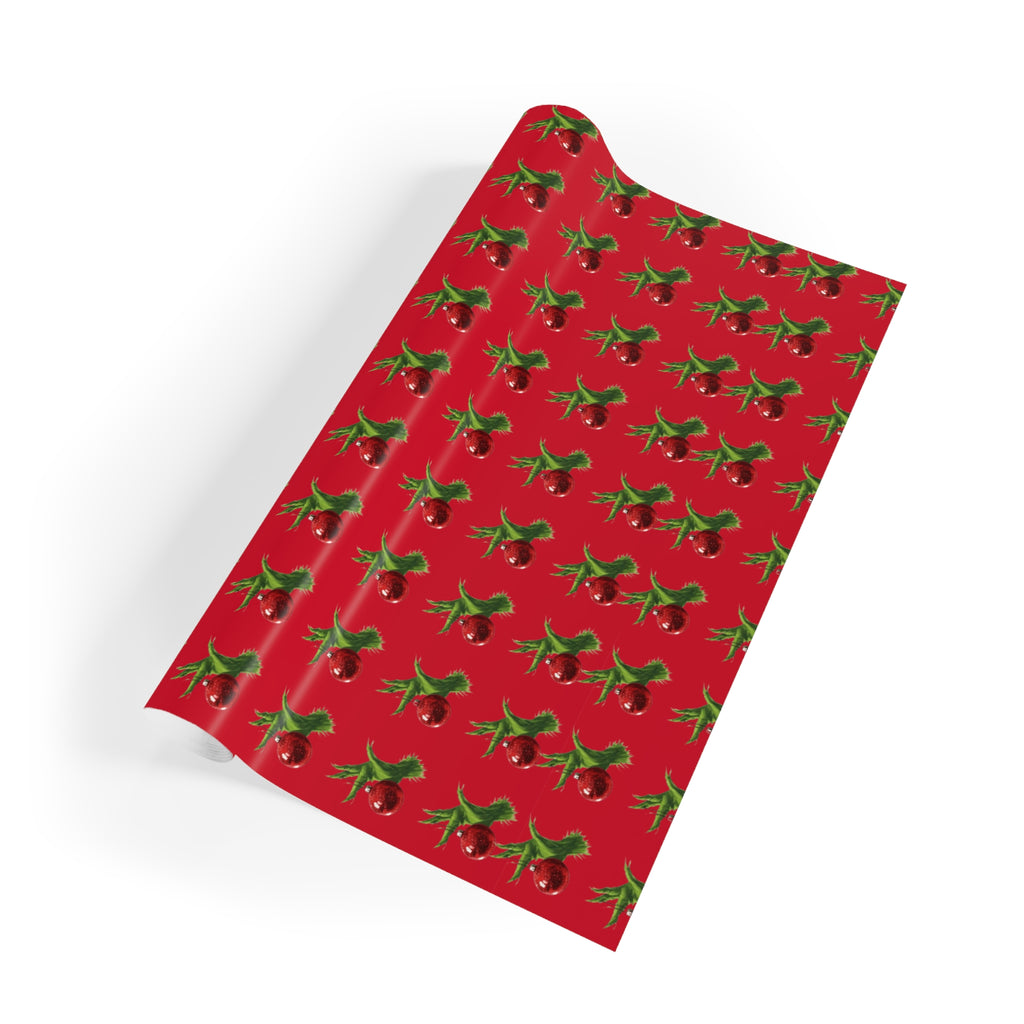 Festive Wrapping Paper Whimsical Holiday Gift Wrap  Christmas Paper Roll Fun & Unique Gift Packaging