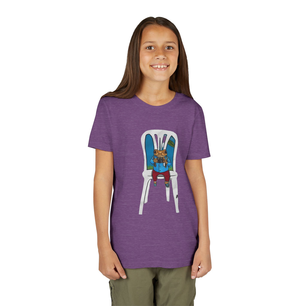 Kids Concho on a High Chair T-Shirt Cute Baby Rabbit Feeding Tee kids PUERTO RICO CHRISTMAS T-SHIRT