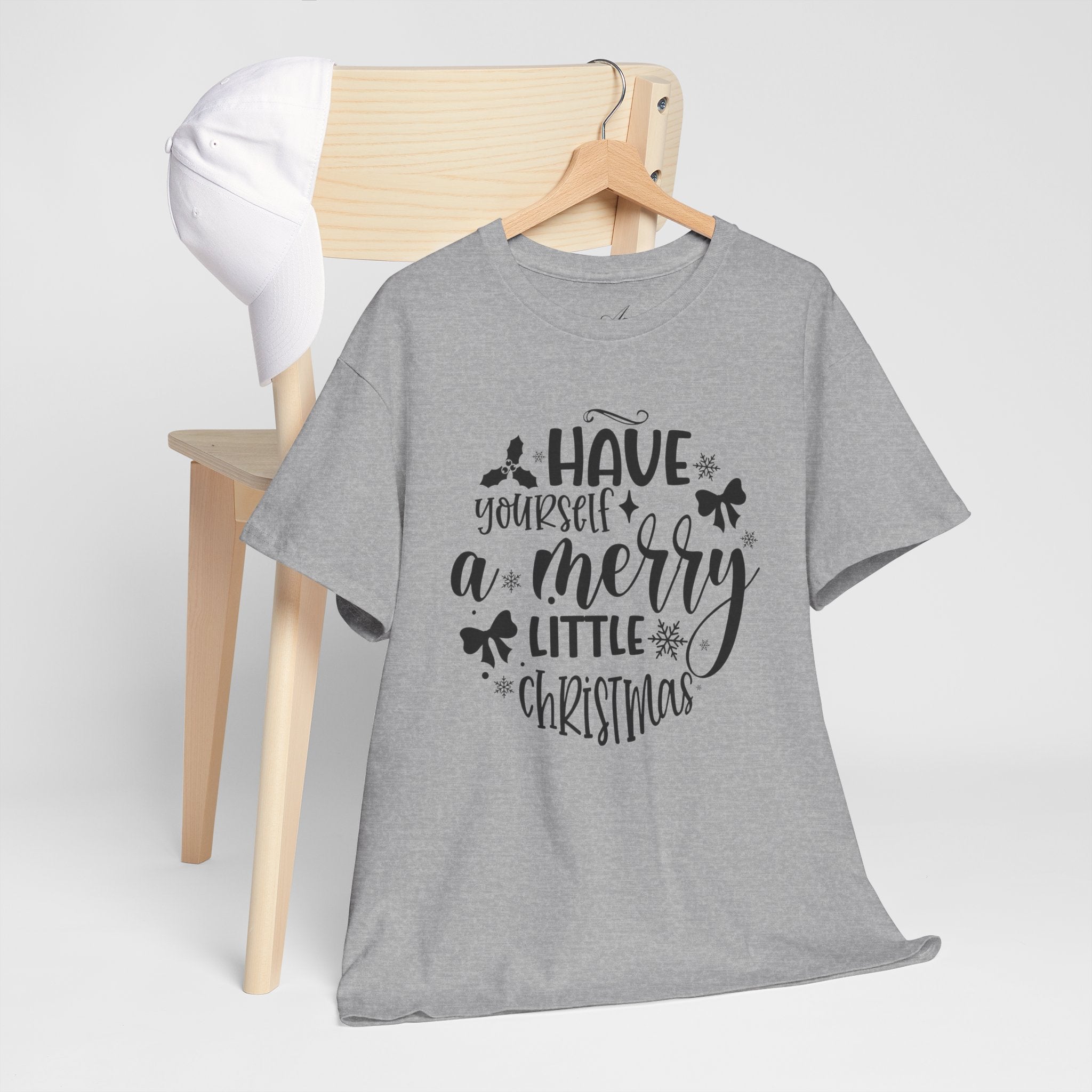 Merry Christmas Cotton Tee Holiday Graphic Tees & Cozy Festive Wear