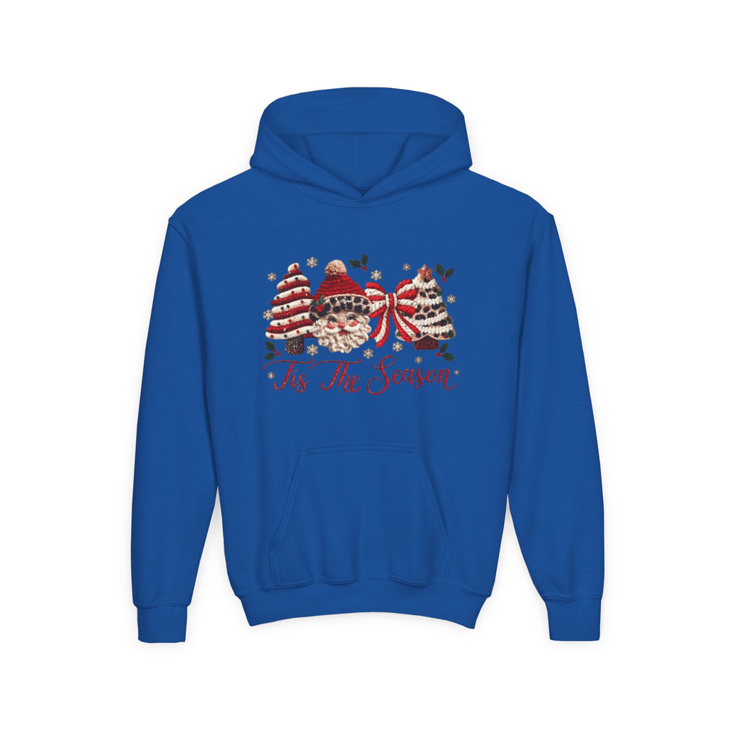 Youth Hoodie  Grinch Christmas Scene with 'Maybe Christmas' Quote