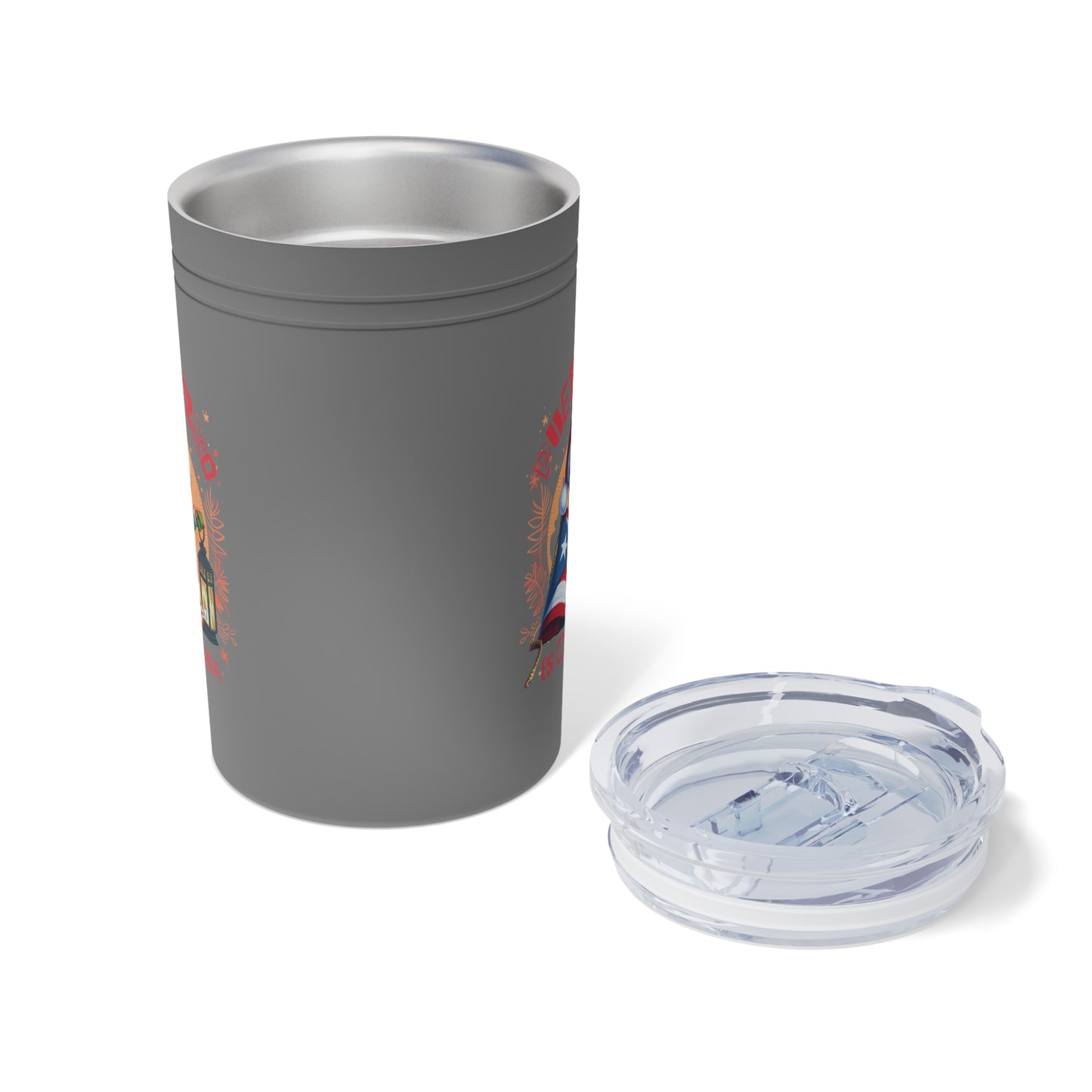 Puerto Rico Es Oyta Cosa Vacuum Insulated Tumbler — 11oz