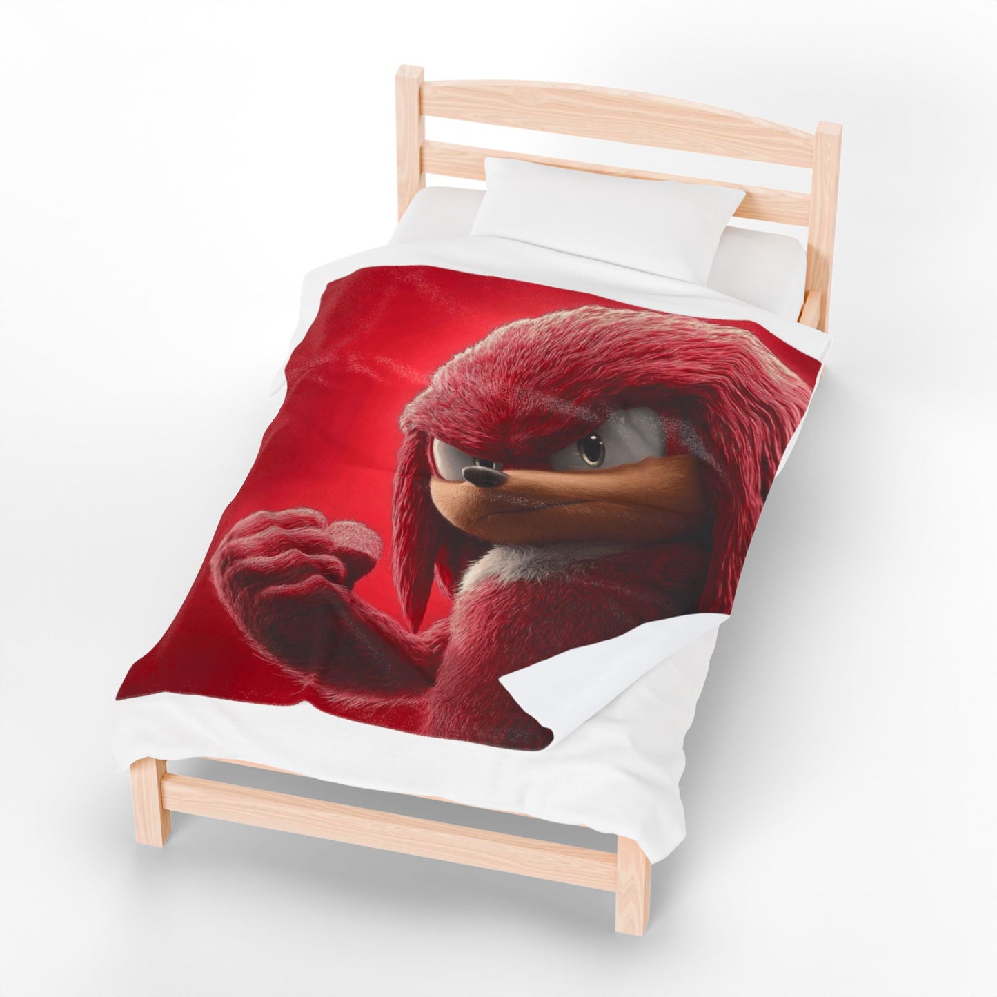Knuckles Plush Throw Blanket