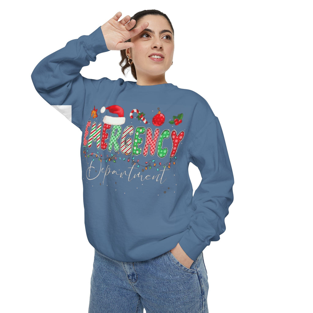 Holiday 'Emergency Department' Christmas Sweatshirt