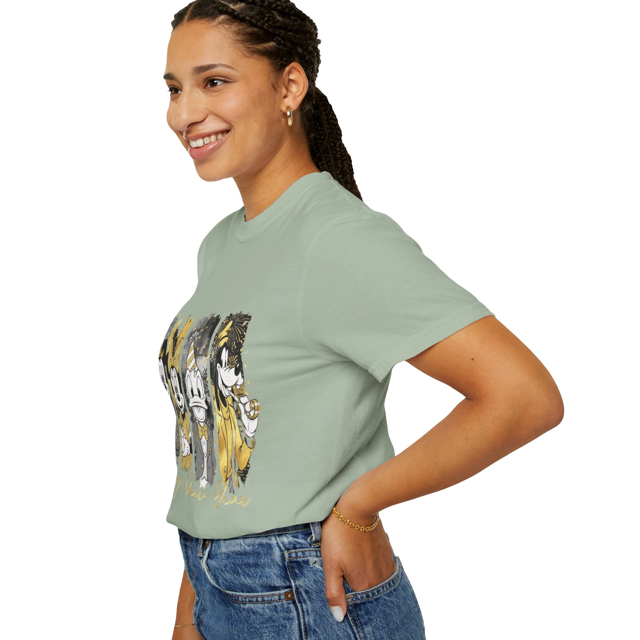 New Year Mickey & Friends T-Shirt  'Happy New Year' Graphic Tee