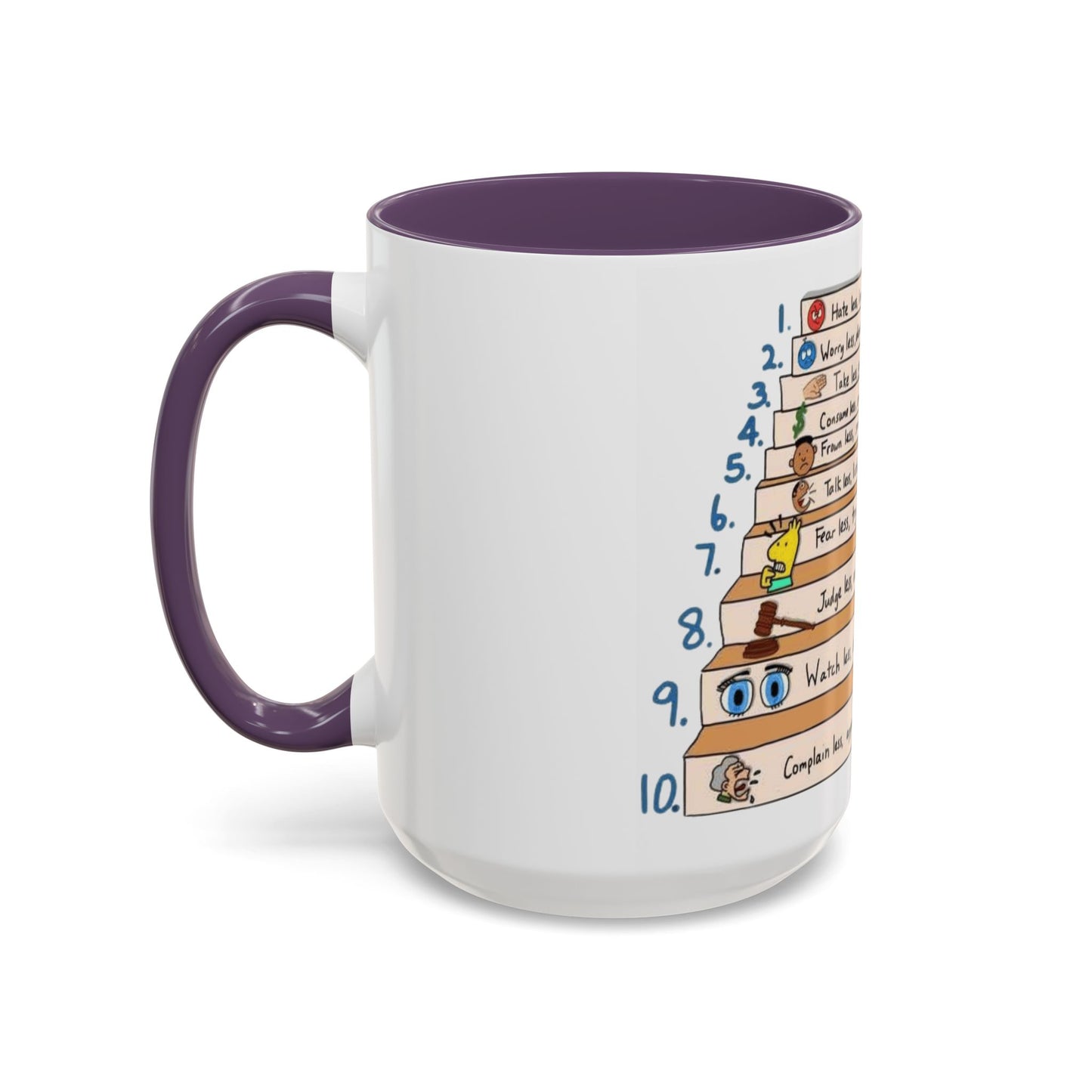 ☕ Start Your Day with Meaning Motivational Gift, Self-Care Mug, Unique Home Decor, Joyful Drinkware