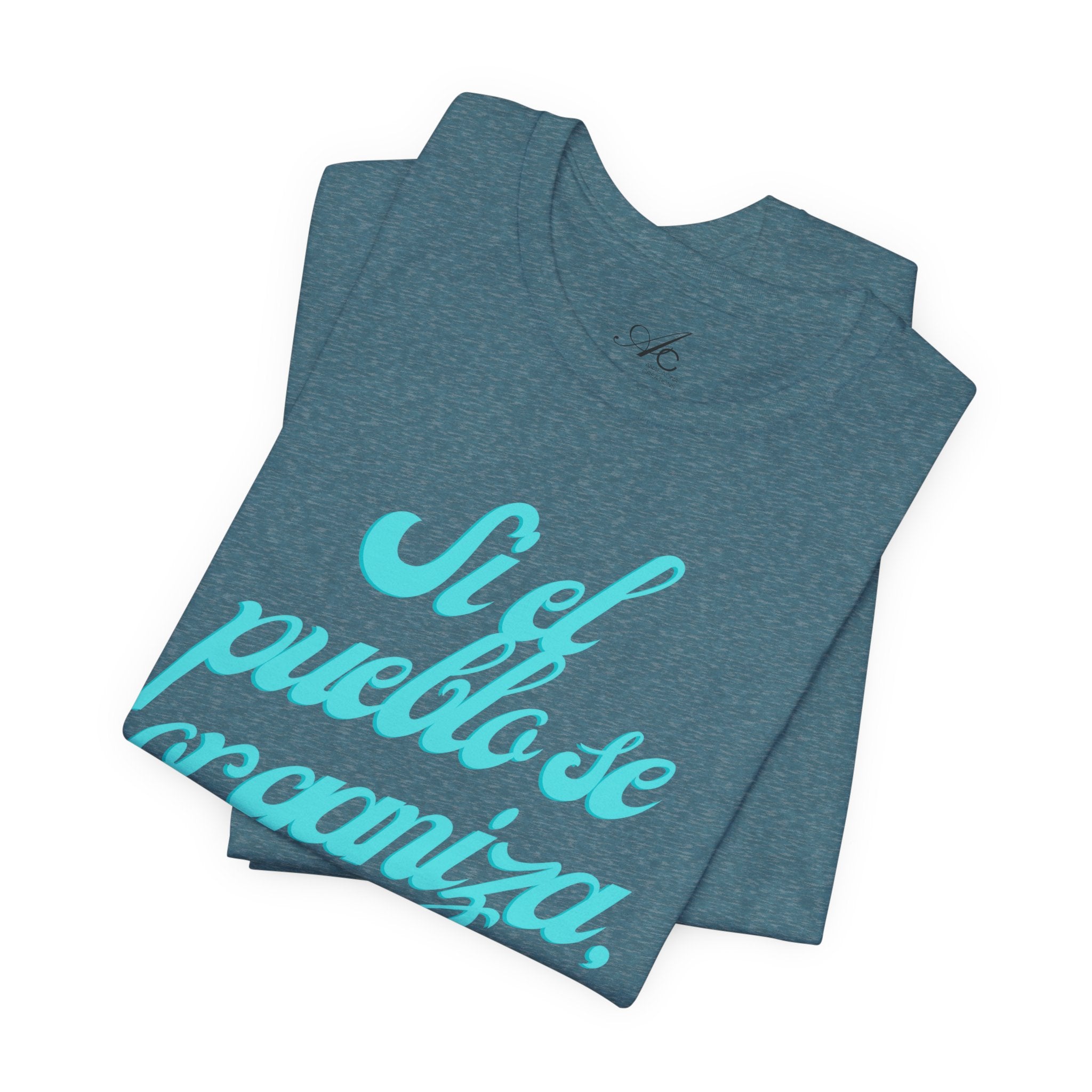Spanish Script Tee  “Si el pueblo se organiza” Graphic T-Shirt