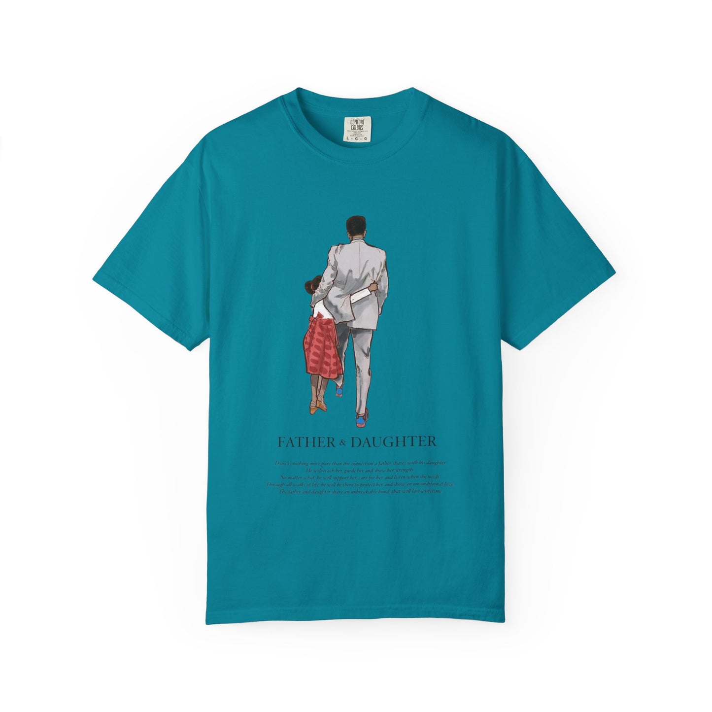 Father & Daughter Unisex T-Shirt, Heartwarming Gift for Dad, Perfect for Father's Day, Family Bonding, Casual Wear