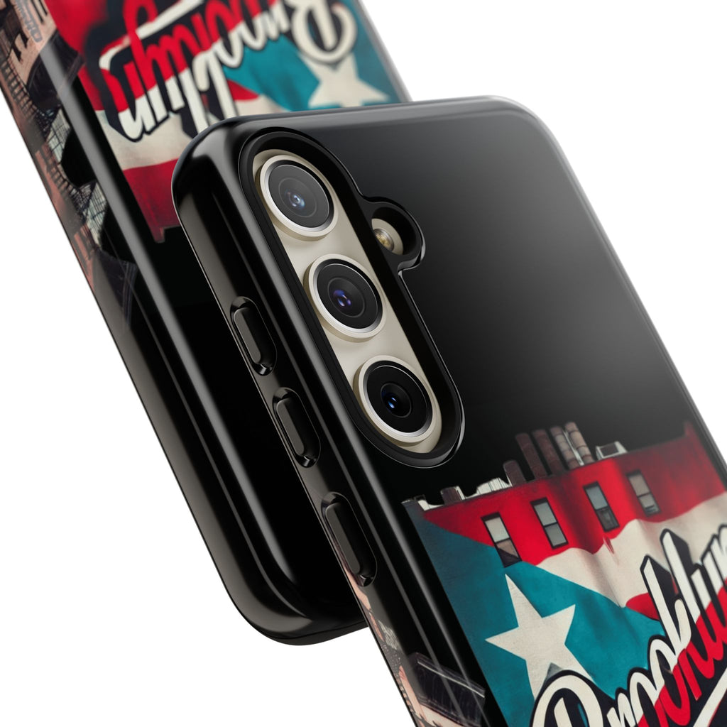 Brooklyn Street Art Phone Case  Urban Graffiti Protective Cover
