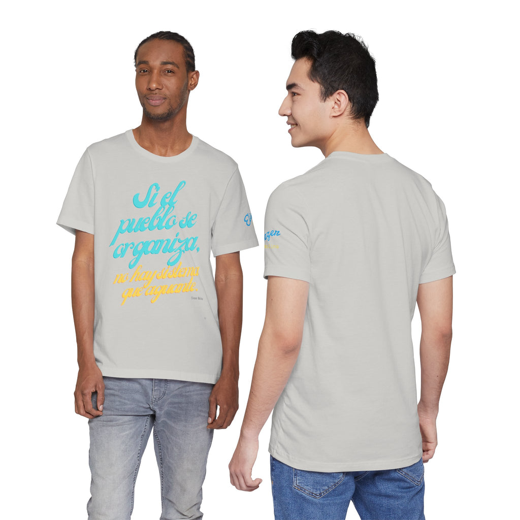 Spanish Script Tee  “Si el pueblo se organiza” Graphic T-Shirt