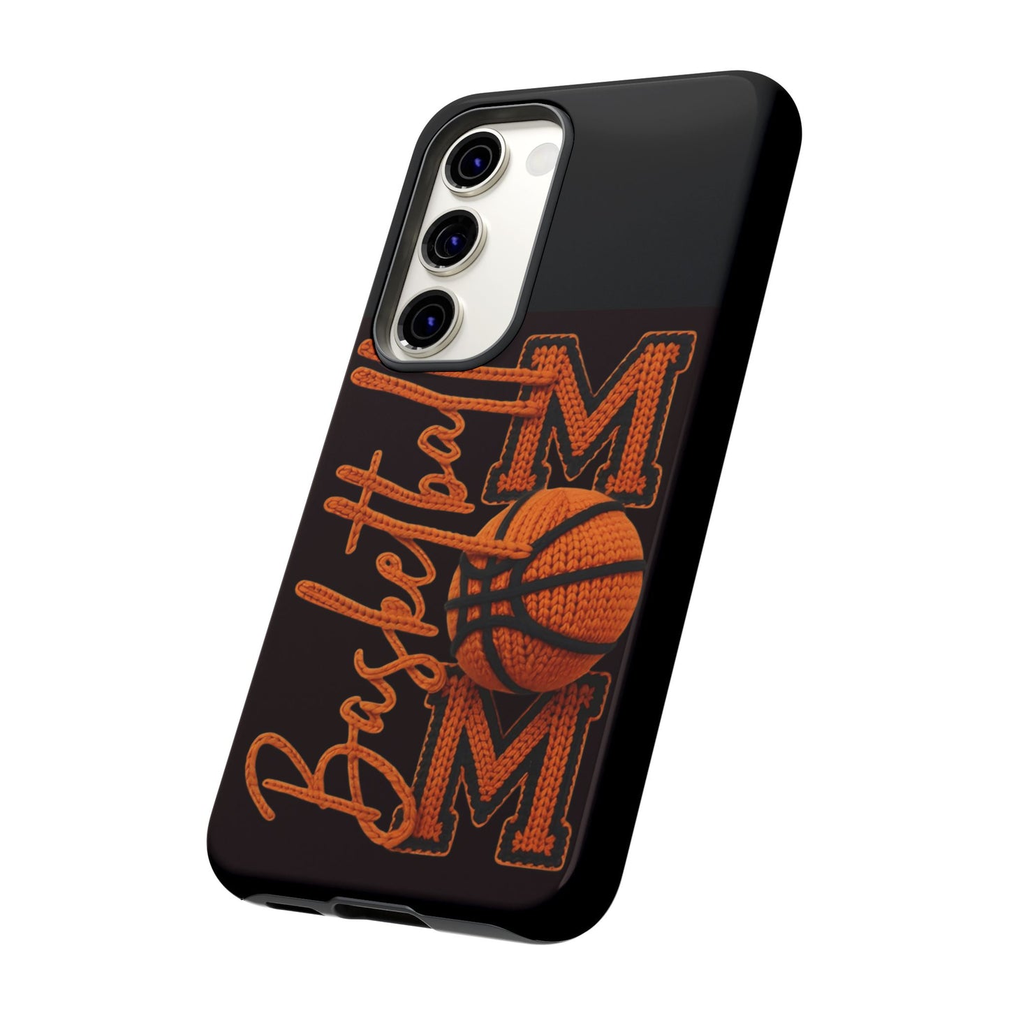Basketball Mom Phone Case  'Basketball MOM' Protective Hard Cover
