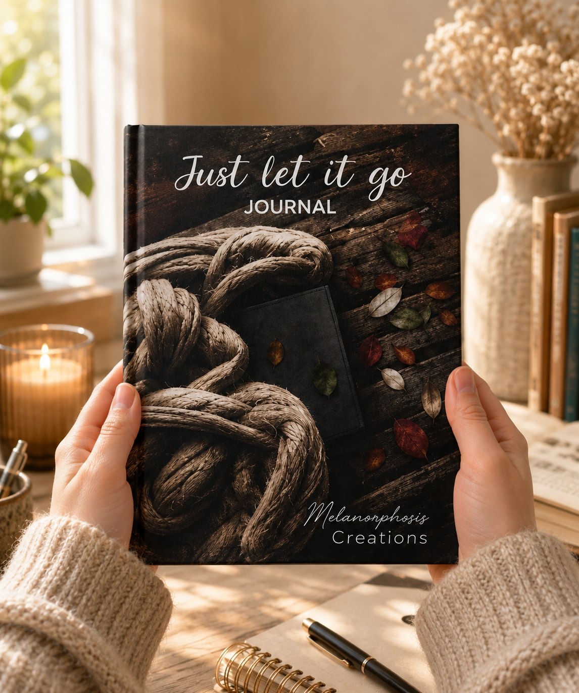 Just Let It Go: Emotional Healing Journal by Wilmaris Santos | Self-Care, Mindfulness & Guided Reflection Notebook