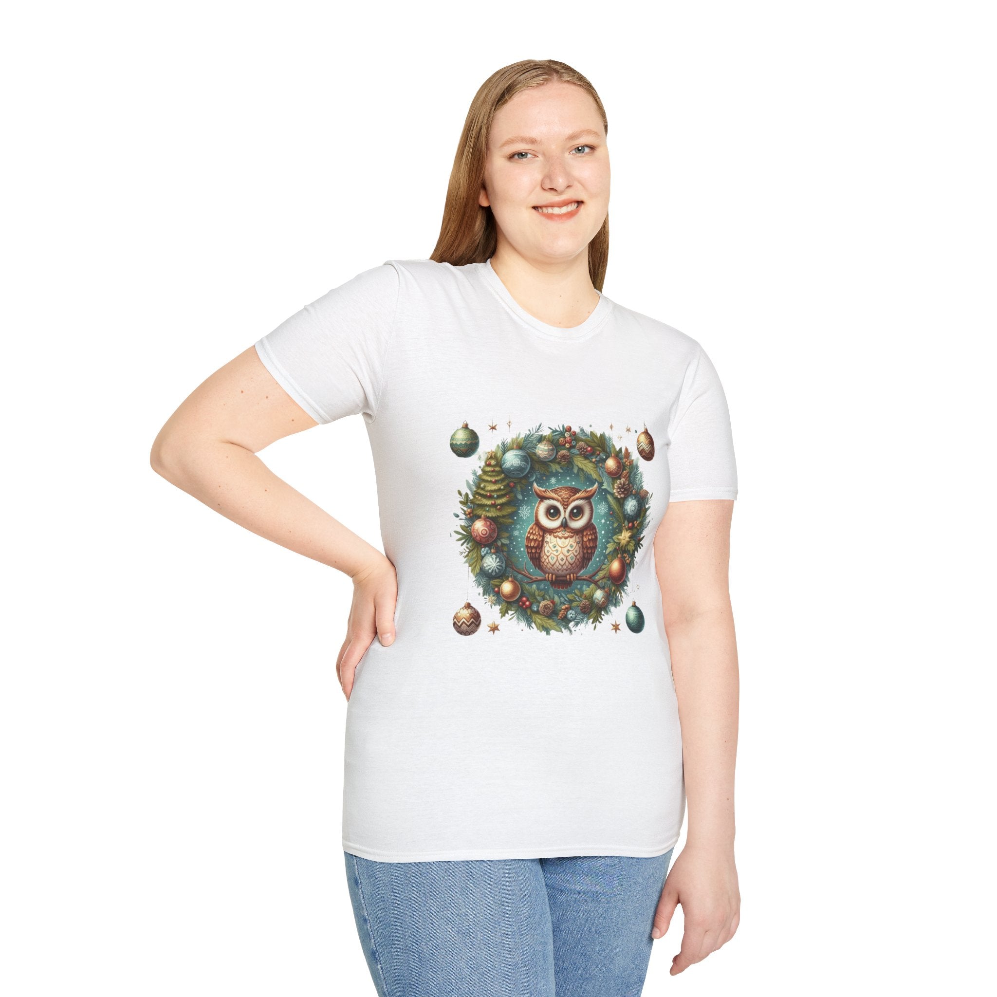 Merry Christmas Shirt  Santa, Reindeer  Holiday Spirit Design