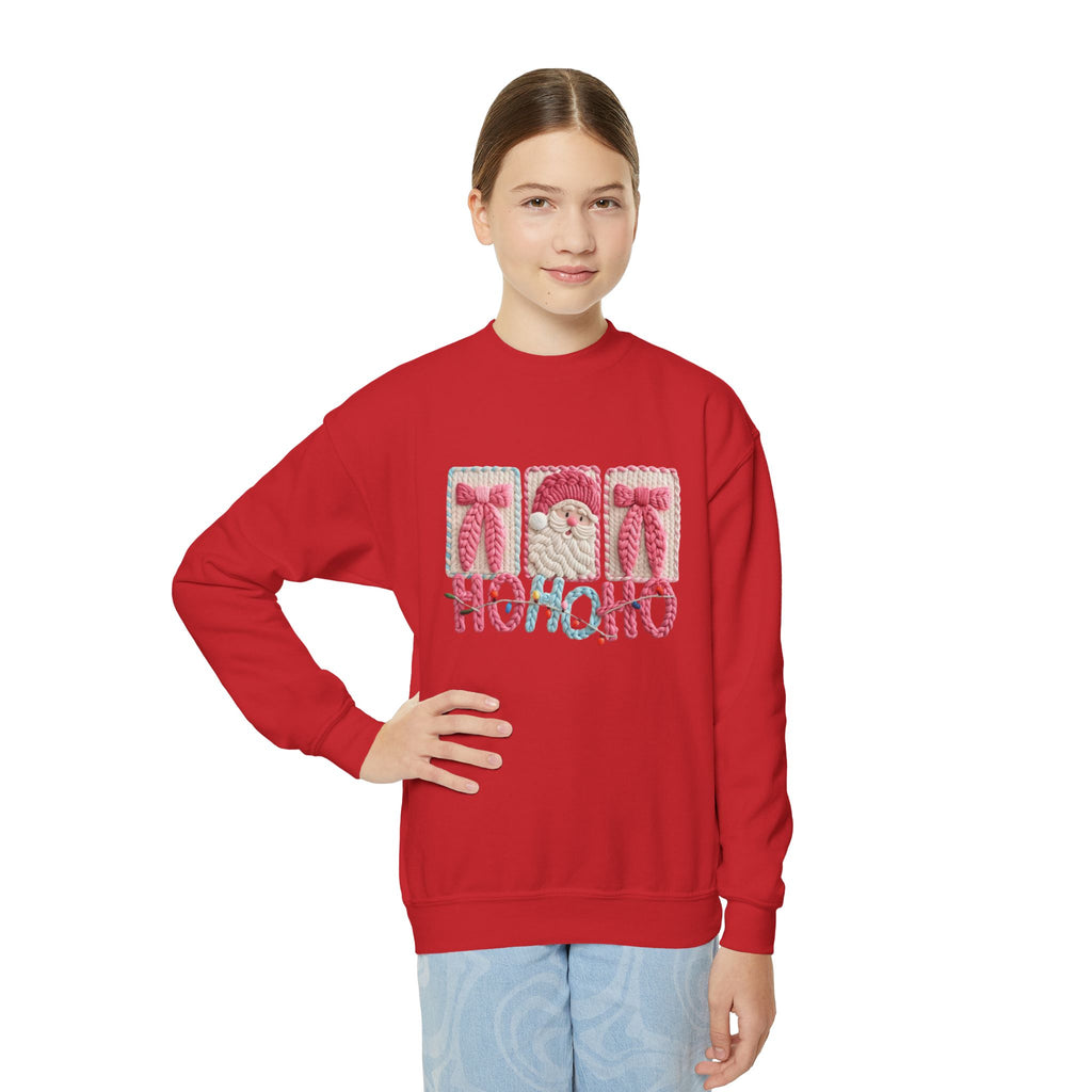 Youth Christmas 'HOHOHO' Crewneck Sweatshirt