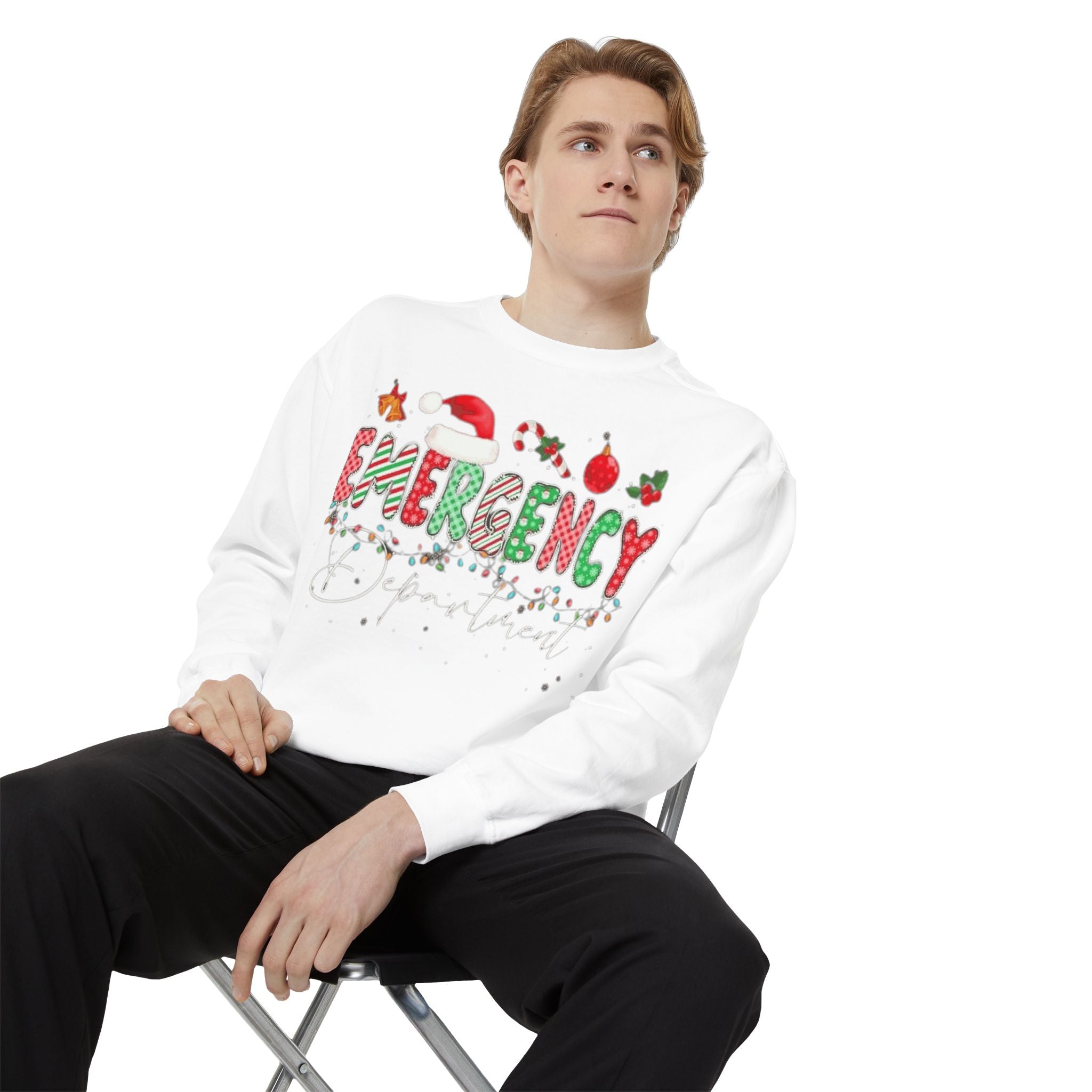Holiday 'Emergency Department' Christmas Sweatshirt
