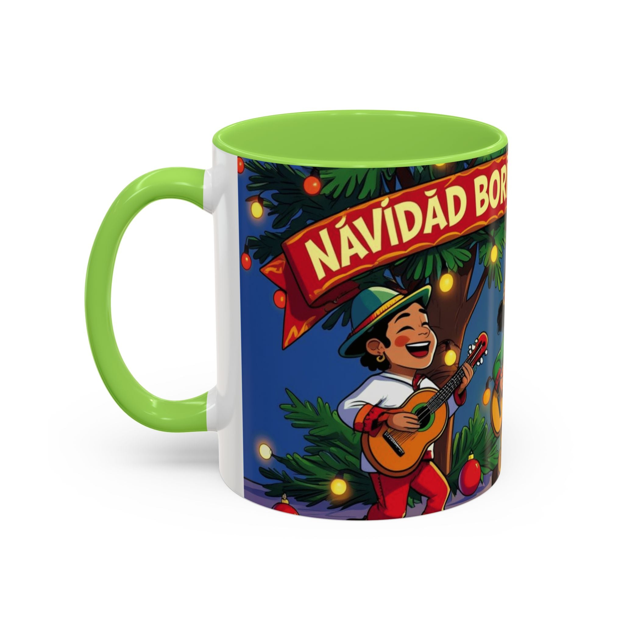 Navidad Boricua Mug Vibrant Puerto Rican Celebration Mug