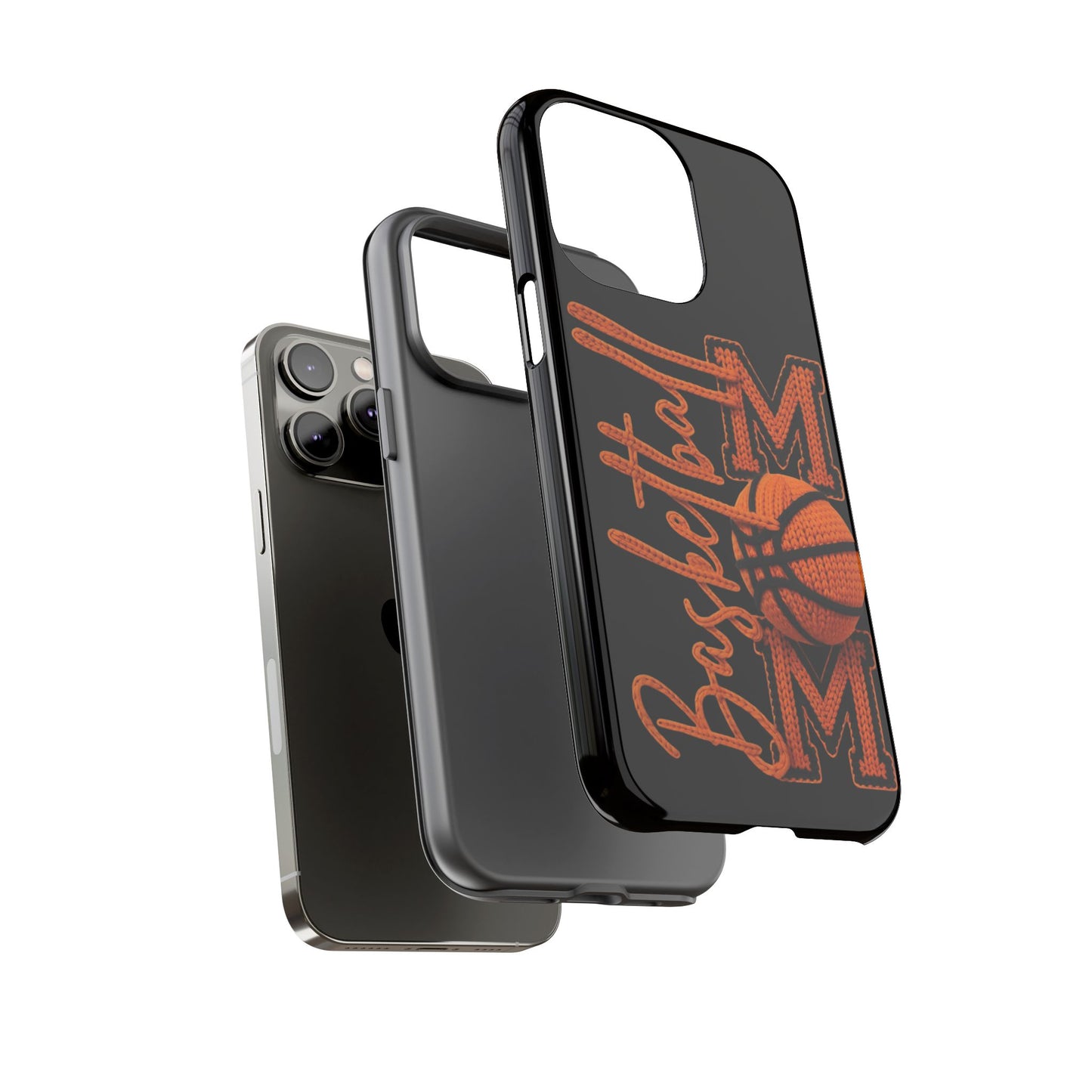 Basketball Mom Phone Case  'Basketball MOM' Protective Hard Cover