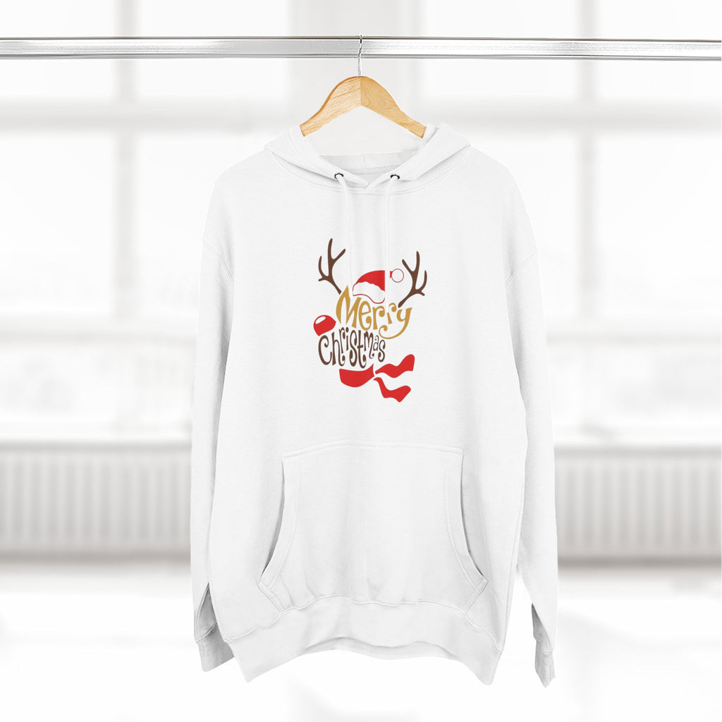 Holiday Apparel | Christmas Tees & Sweatshirts with Festive Quotes Merry Christmas Fleece Hoodie