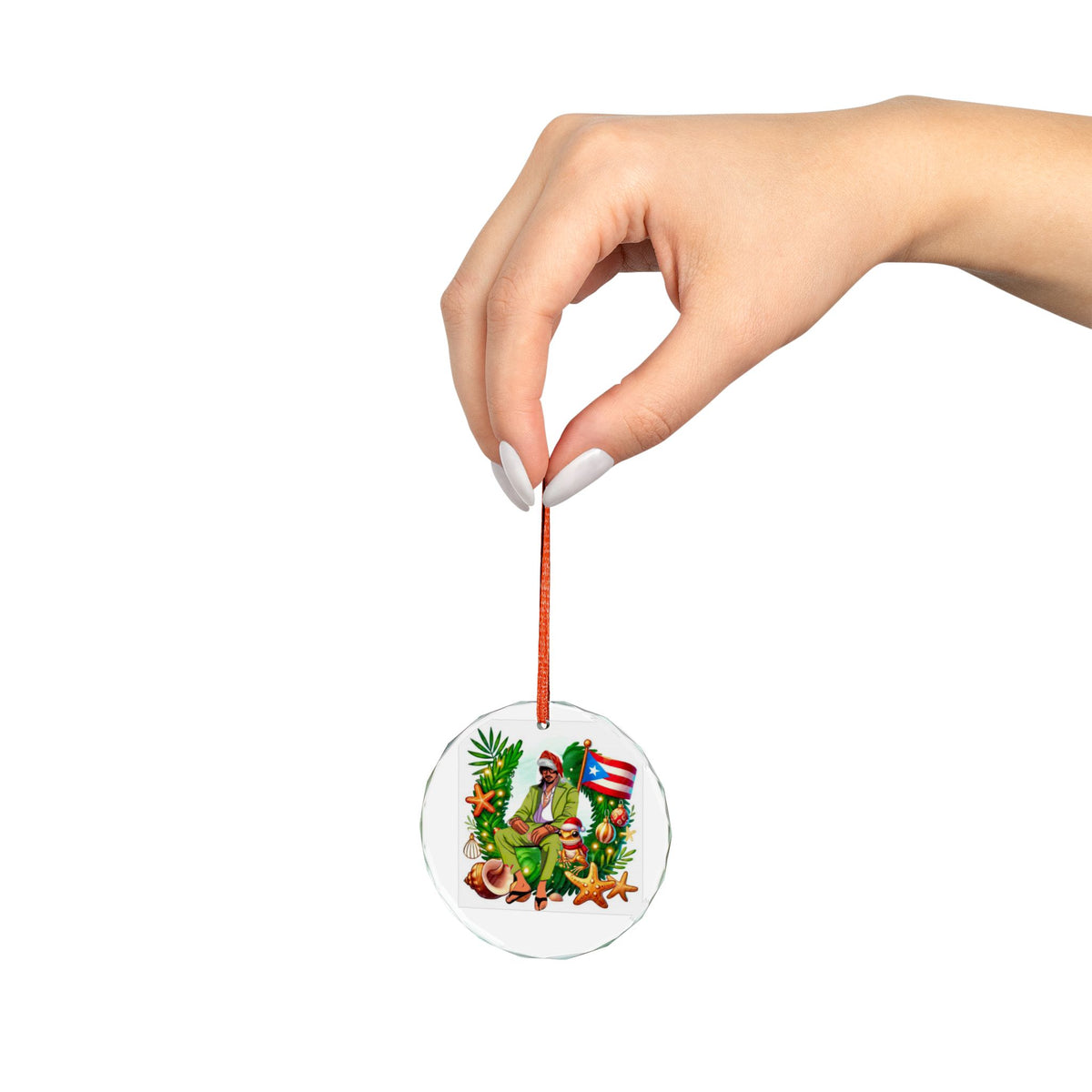 Crystal Glass Ornament
