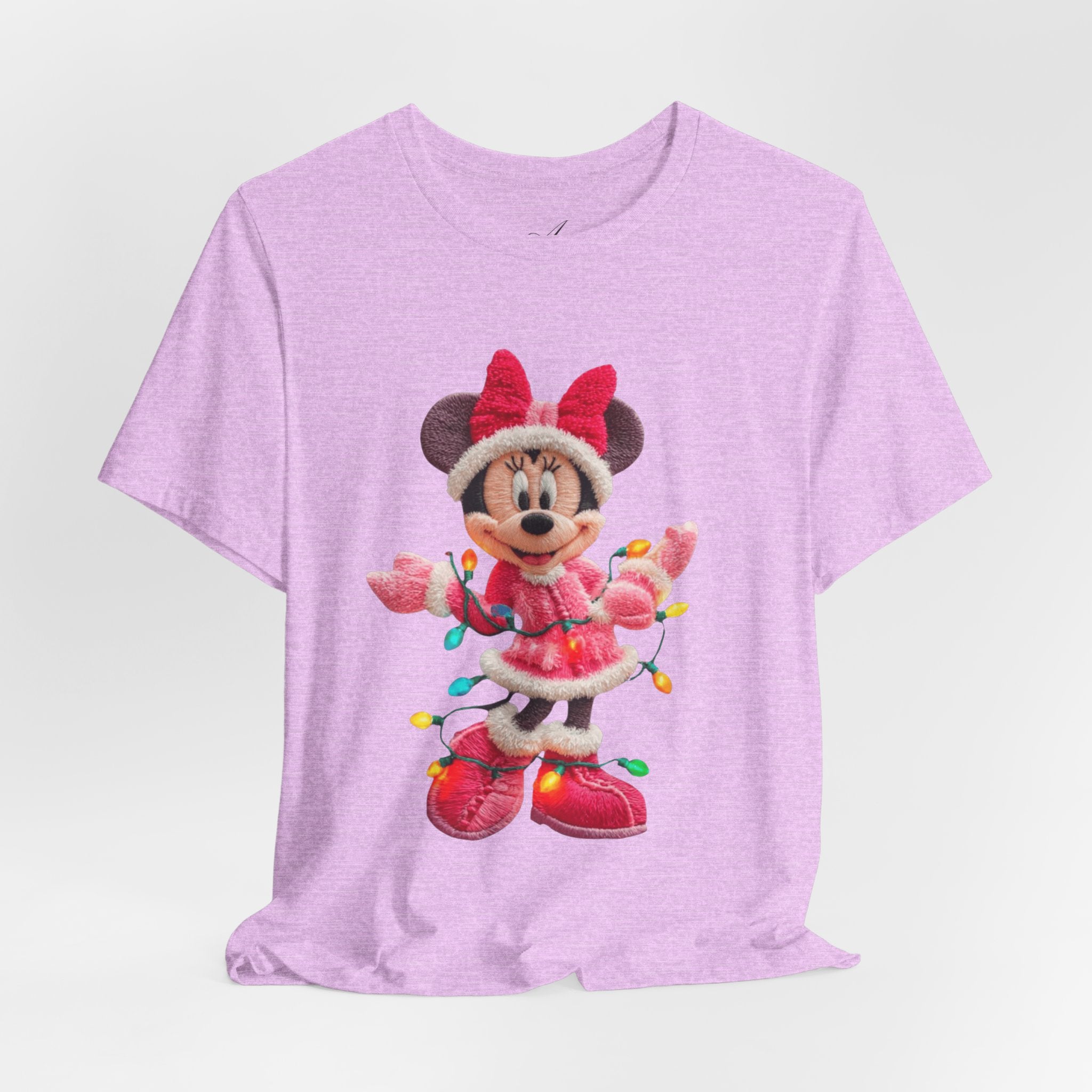 Minnie Mouse Holiday Lights T-Shirt Festive Holiday Designs