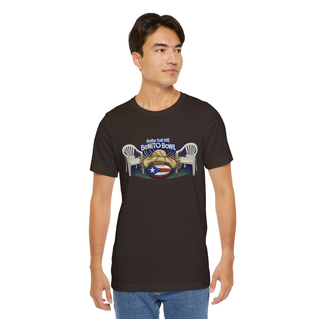 Benito Bowl Puerto Rico Football Tee