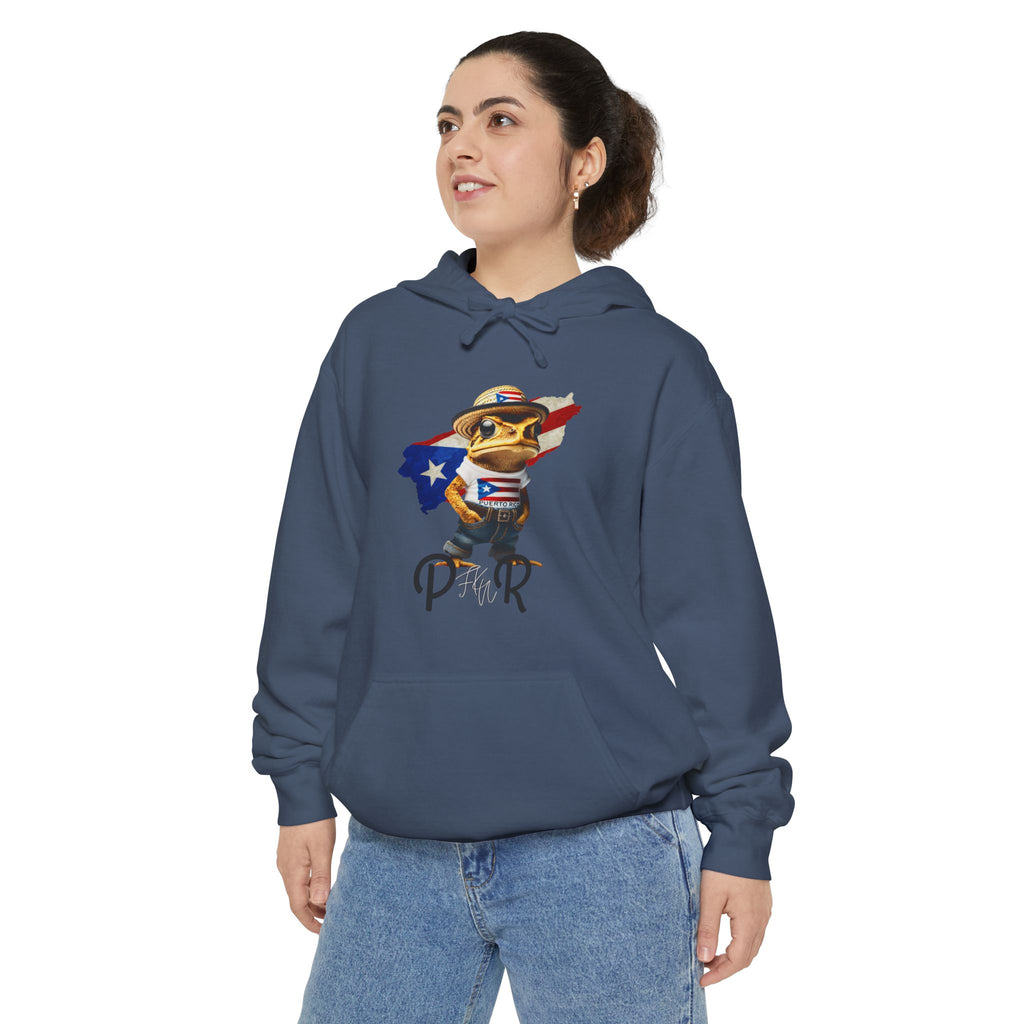 Camiseta y Sudadera Unisex con Bordado – Diseño de Puerto Rico Puerto Rico Embroidered T-Shirt & Unisex Crewneck Sweatshirt