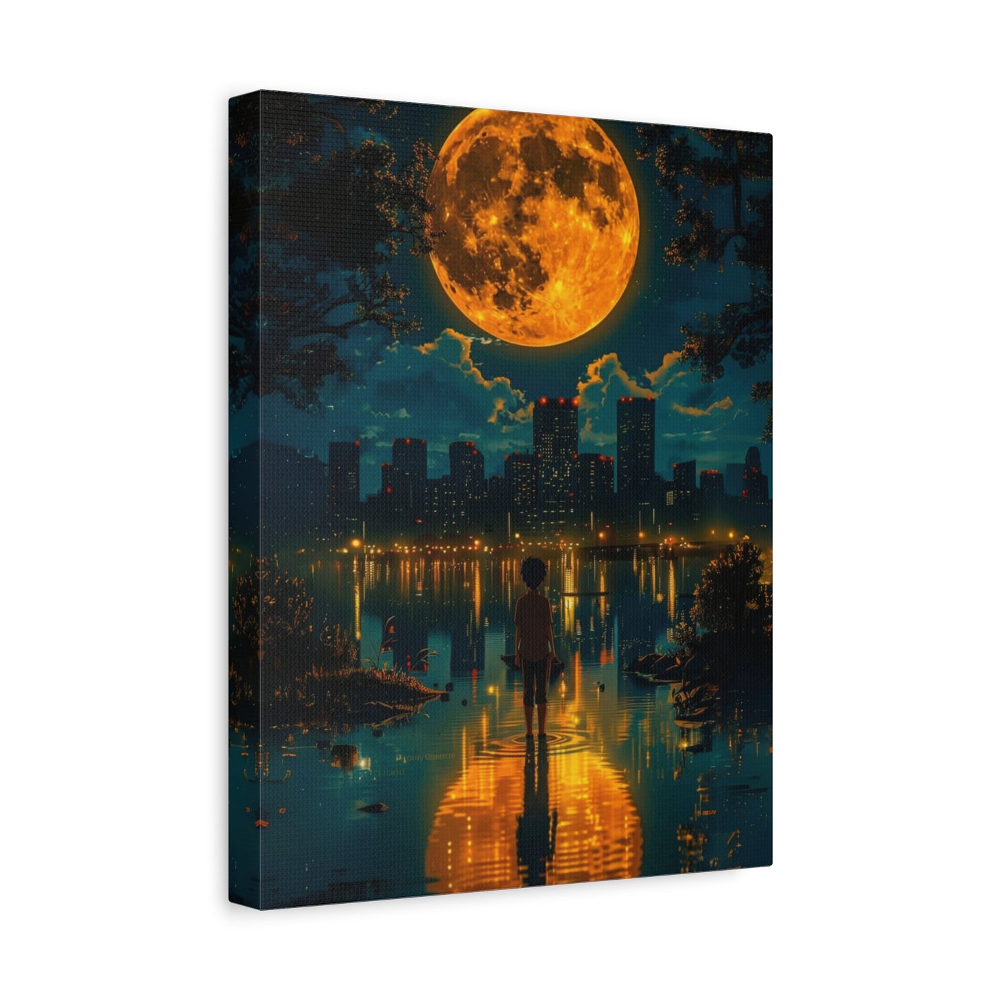 Because words have the power to move you let them live on your wall, Unique Nightscape Decoration, Perfect for Any Occasion