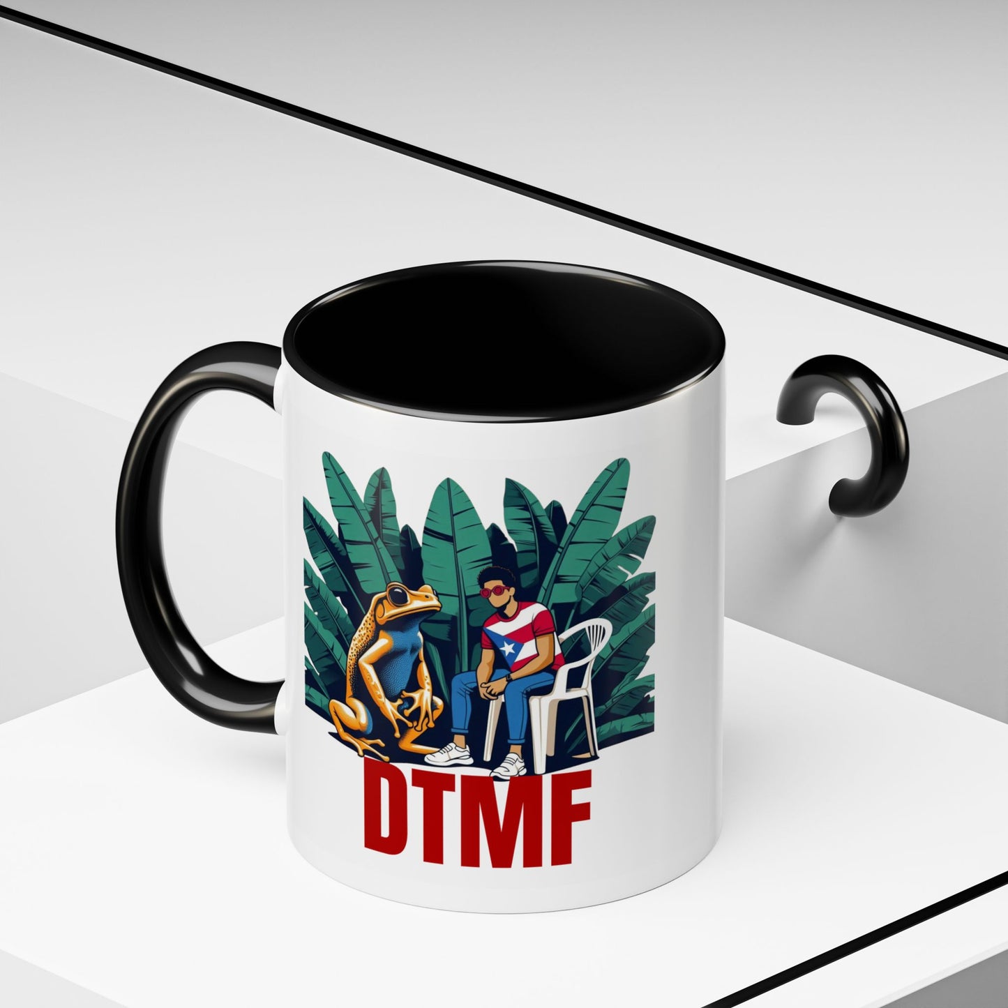 Puerto Rican Heritage Mugs with Unique Designs Accent Coffee Mug (11, 15oz)