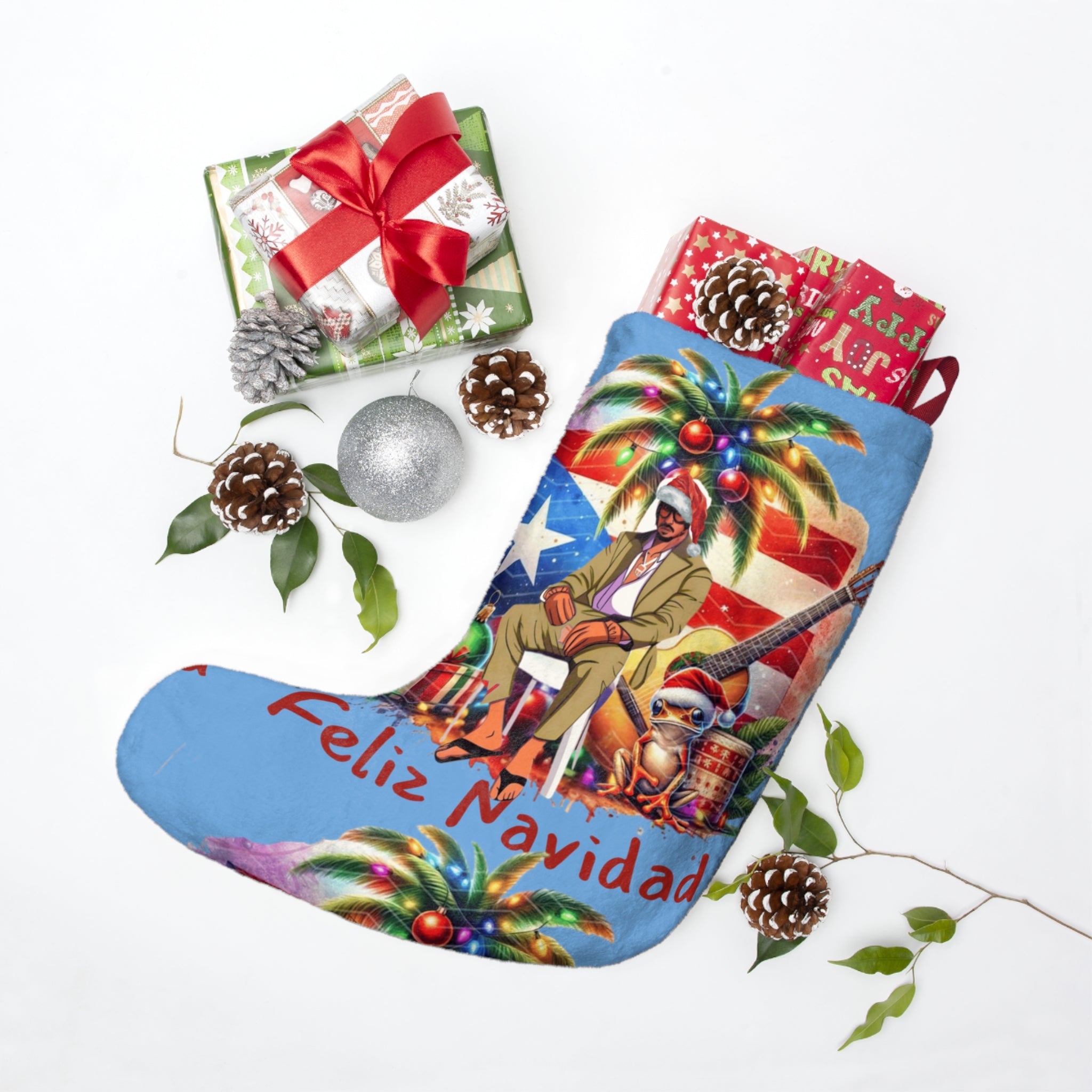Puerto Rico Gift Bag  ¡Que Viva la Tradición! | Perfect for Holidays, Celebrations, Cultural Events & Party Favors