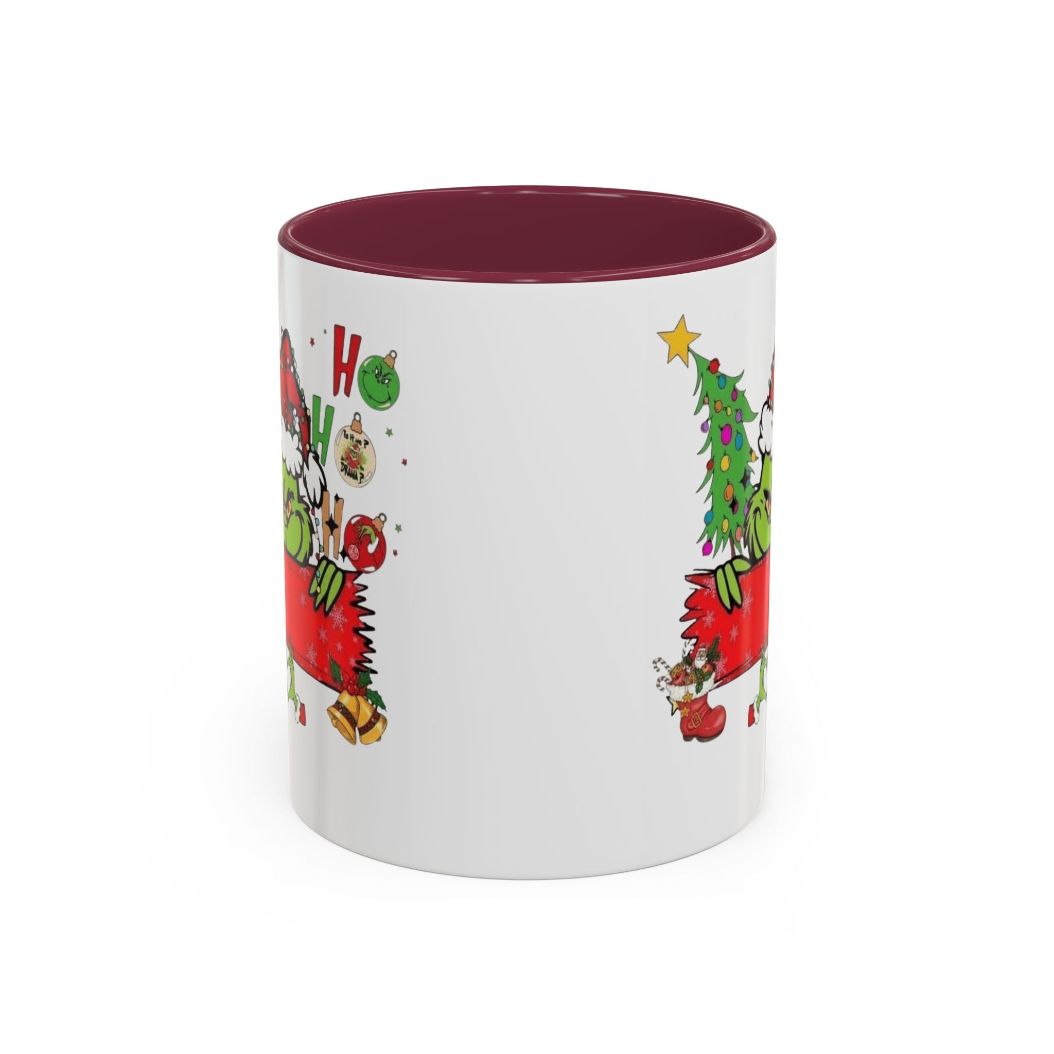 Christmas Grinch Mug (11oz & 15oz)  Funny Holiday Coffee Cup with Grinch Illustration Christmas Mugs Collection!