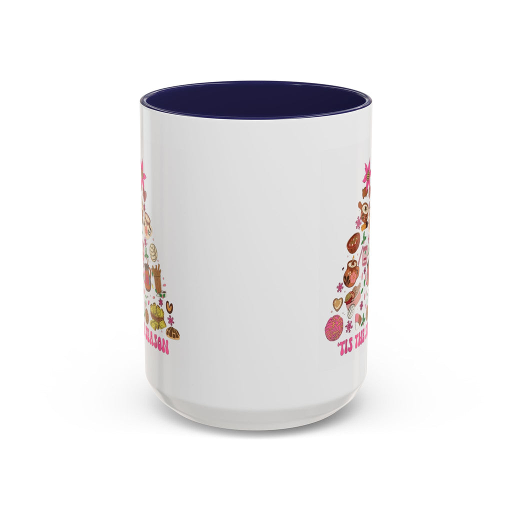 Coffee Mug - 'Tis the Season' Holiday Cookie Tree Accent Mug (11/15oz)