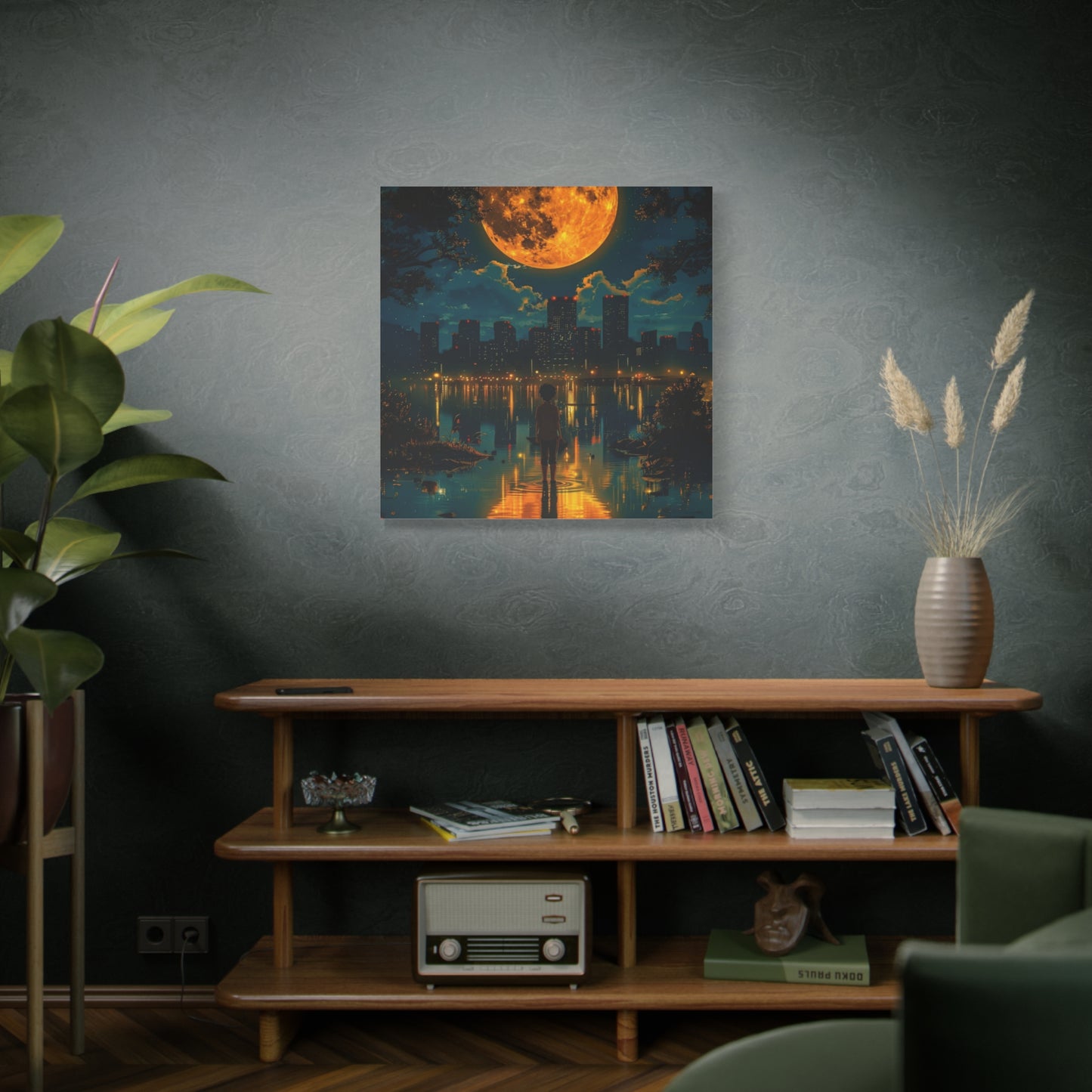Because words have the power to move you let them live on your wall, Unique Nightscape Decoration, Perfect for Any Occasion