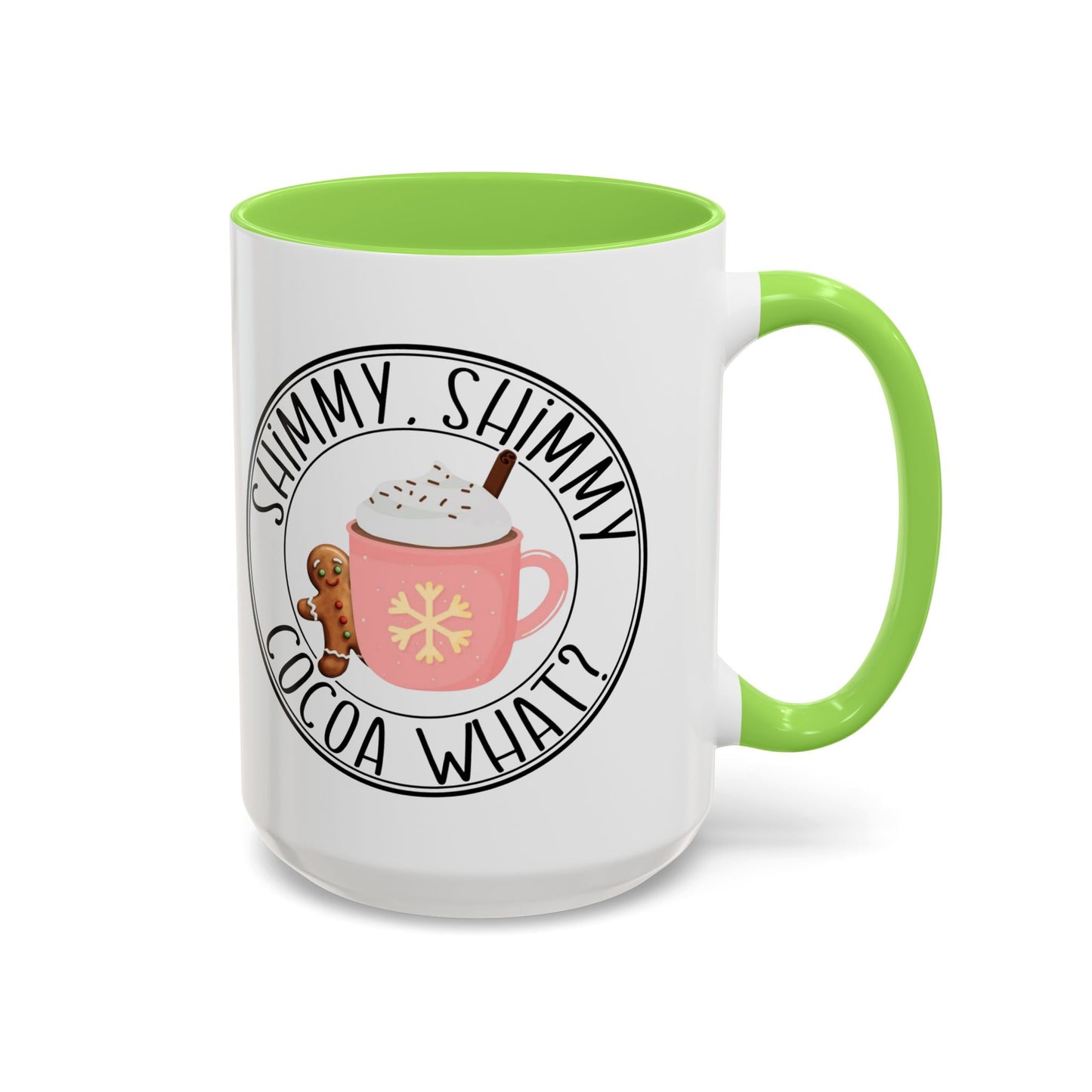 Cute Cocoa Mugs with Gingerbread Design Perfect for Winter Holiday CheerBeverage Cup Christmas Design