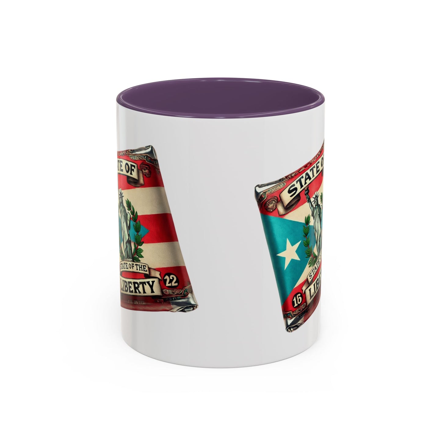 Puerto Rican Heritage Mugs with Unique Designs Accent Coffee Mug (11, 15oz)