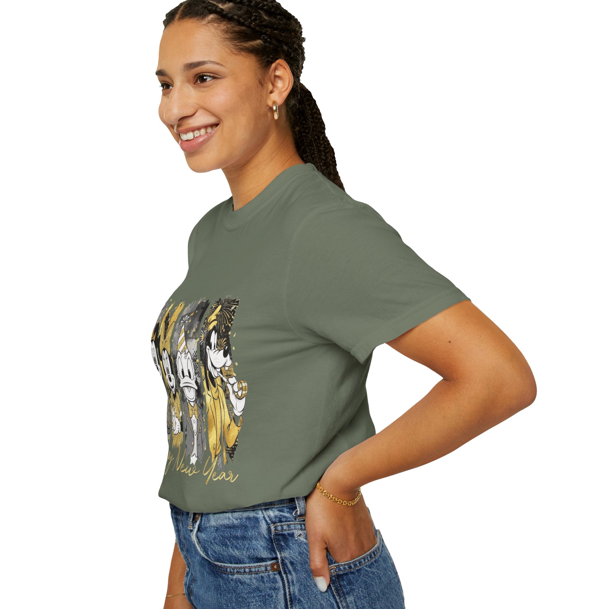 New Year Mickey & Friends T-Shirt  'Happy New Year' Graphic Tee