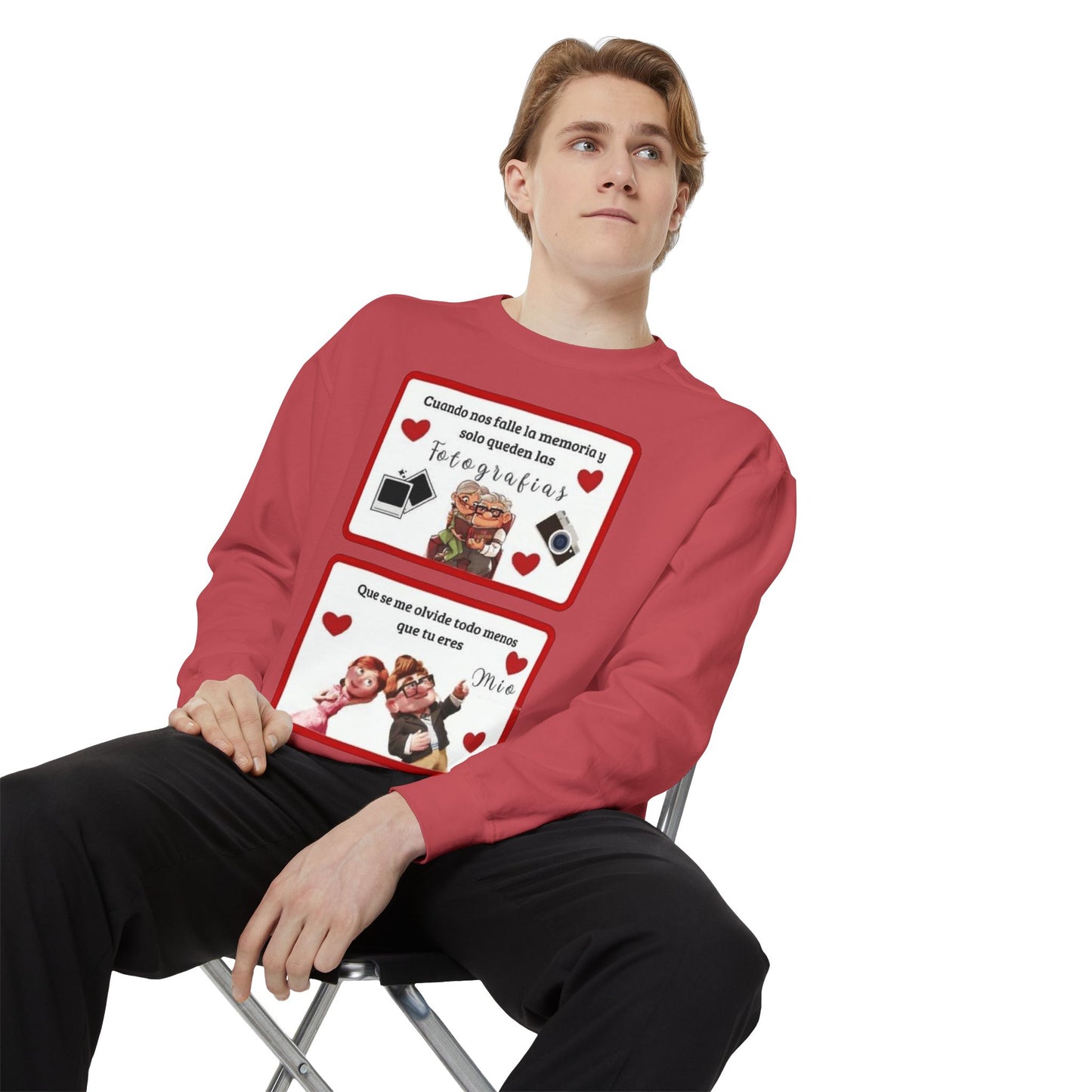 Valentine's Day Photo Collage  Romantico SAN VALENTÍN sweatshirt