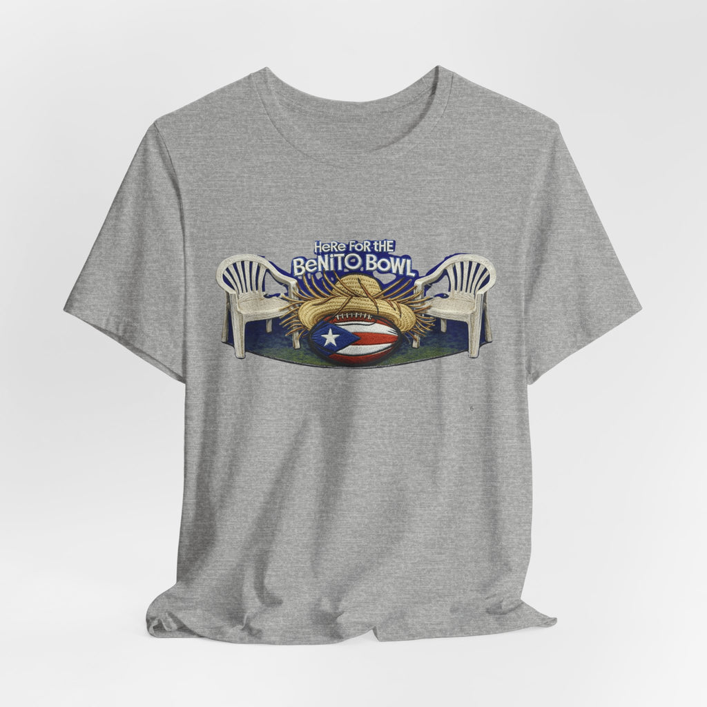Benito Bowl Puerto Rico Football Tee