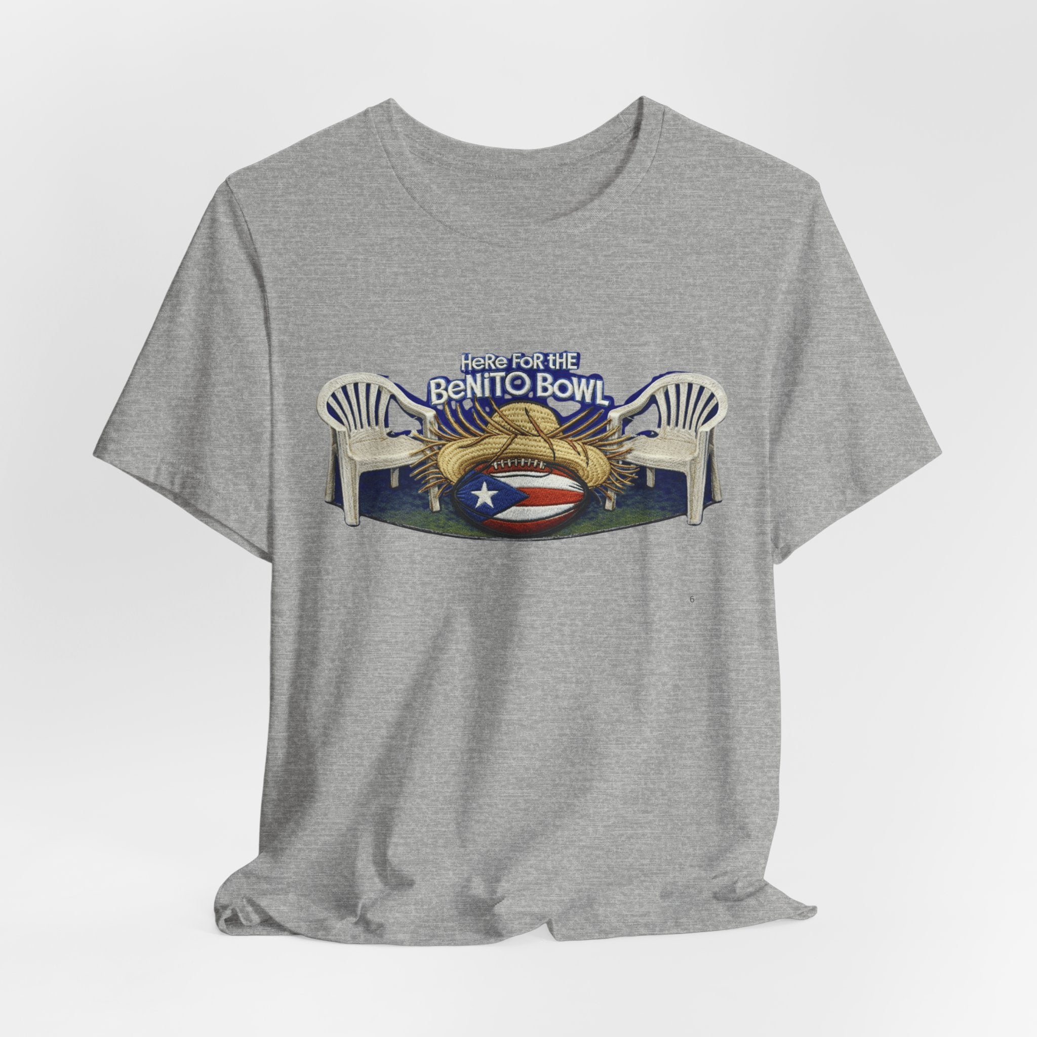 Benito Bowl Puerto Rico Football Tee