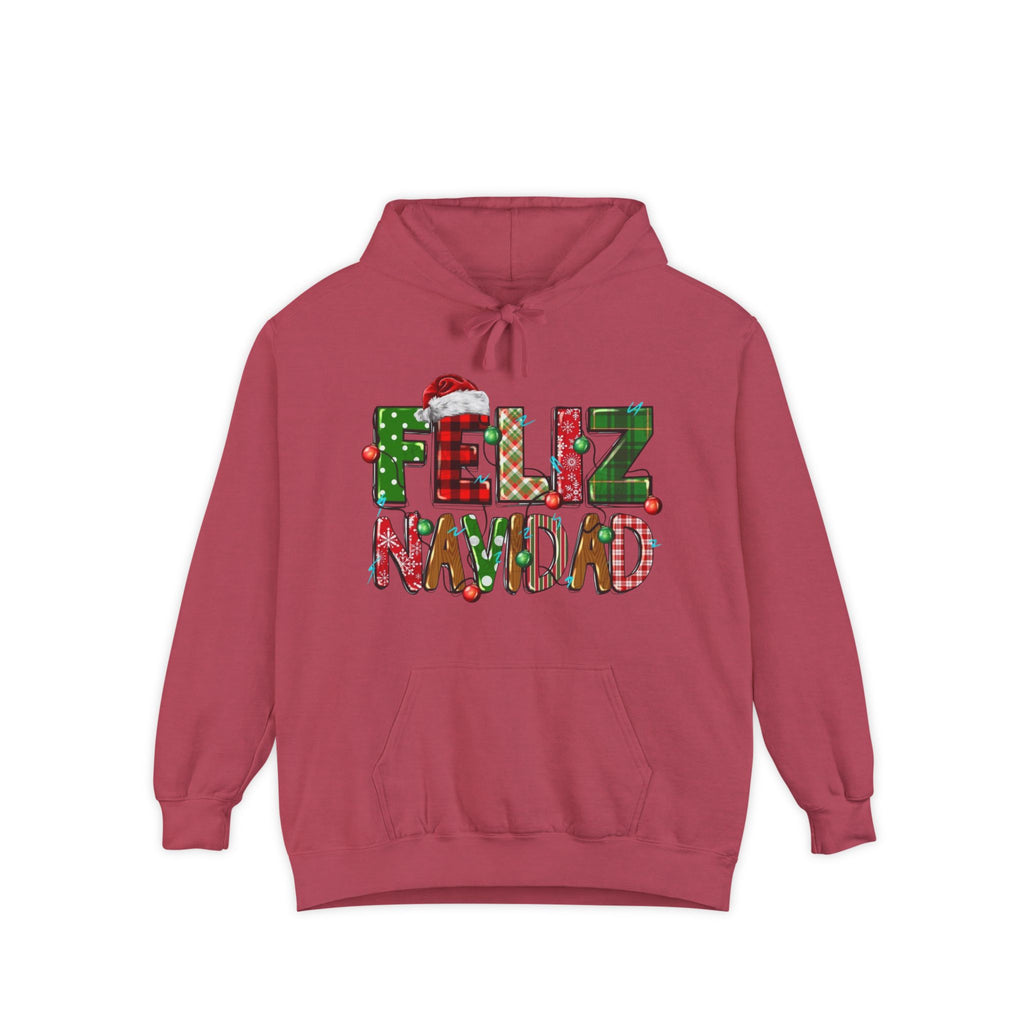 Feliz Navidad Holiday Hoodie  Festive Christmas Hoodie