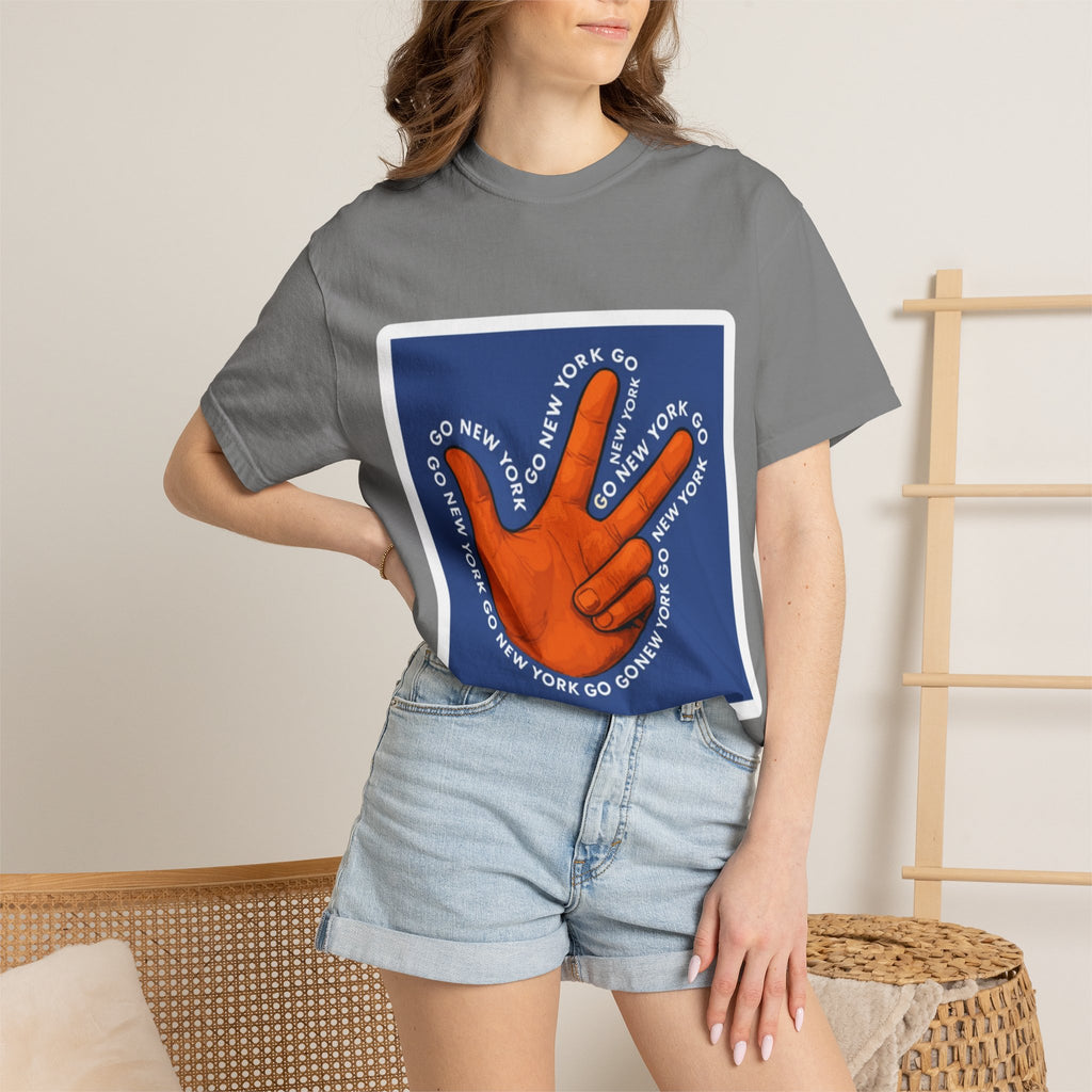 Go New York Hand Graphic T-Shirt