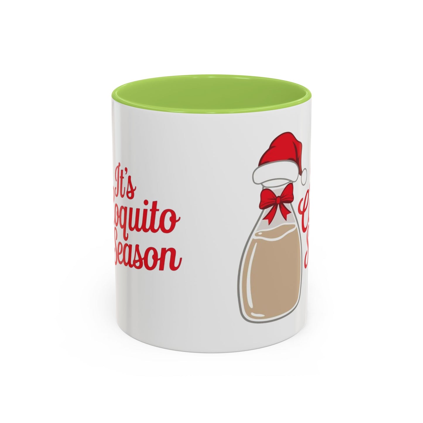 Herencia de Puerto Rico Mug Coquito Season Accent Mug Festive Holiday Coffee Cup
