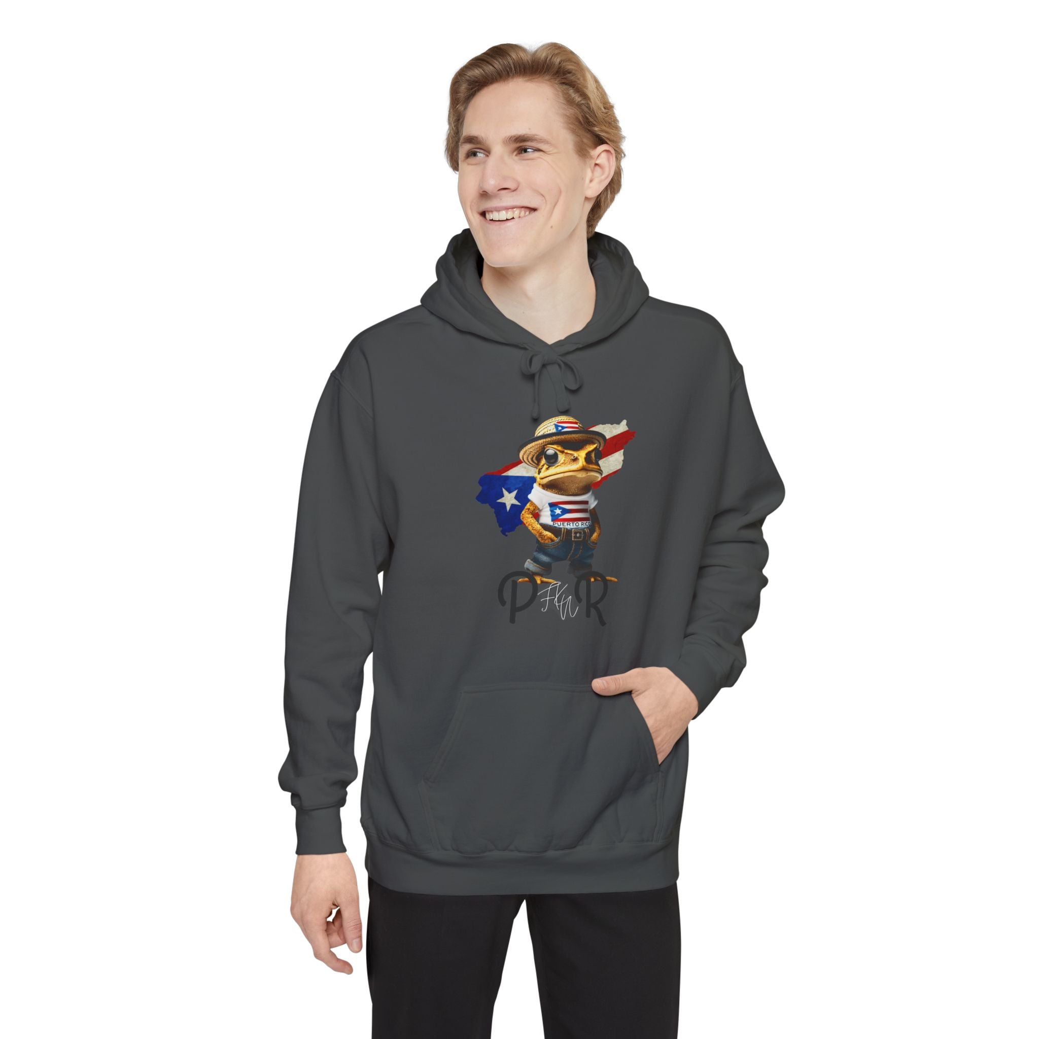 Camiseta y Sudadera Unisex con Bordado – Diseño de Puerto Rico Puerto Rico Embroidered T-Shirt & Unisex Crewneck Sweatshirt