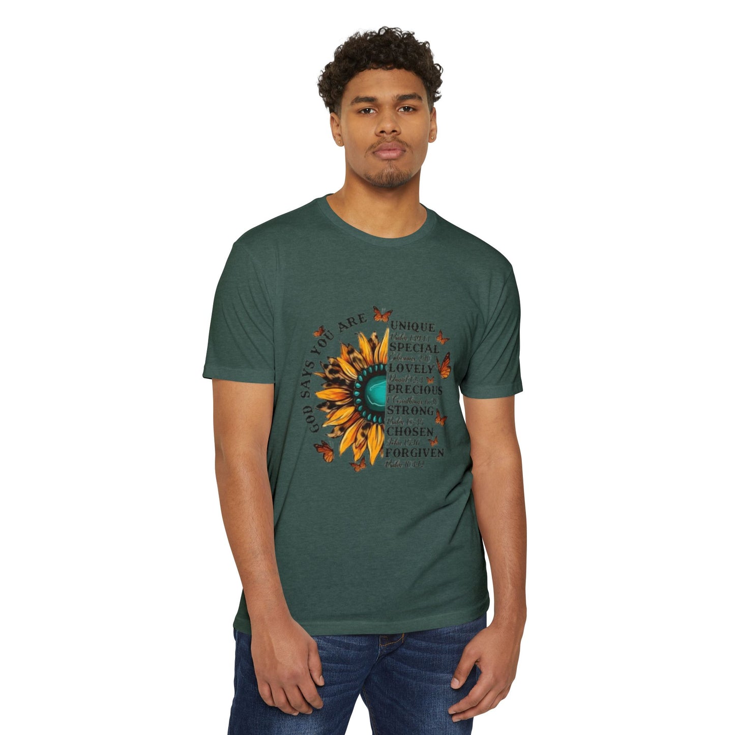 Unique Graphic T-Shirt Designs Unisex CVC Jersey T-shirt