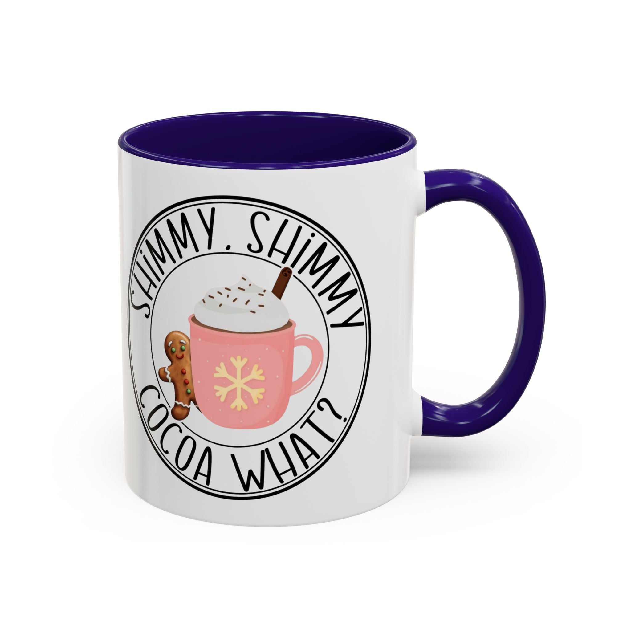 Cute Cocoa Mugs with Gingerbread Design Perfect for Winter Holiday CheerBeverage Cup Christmas Design