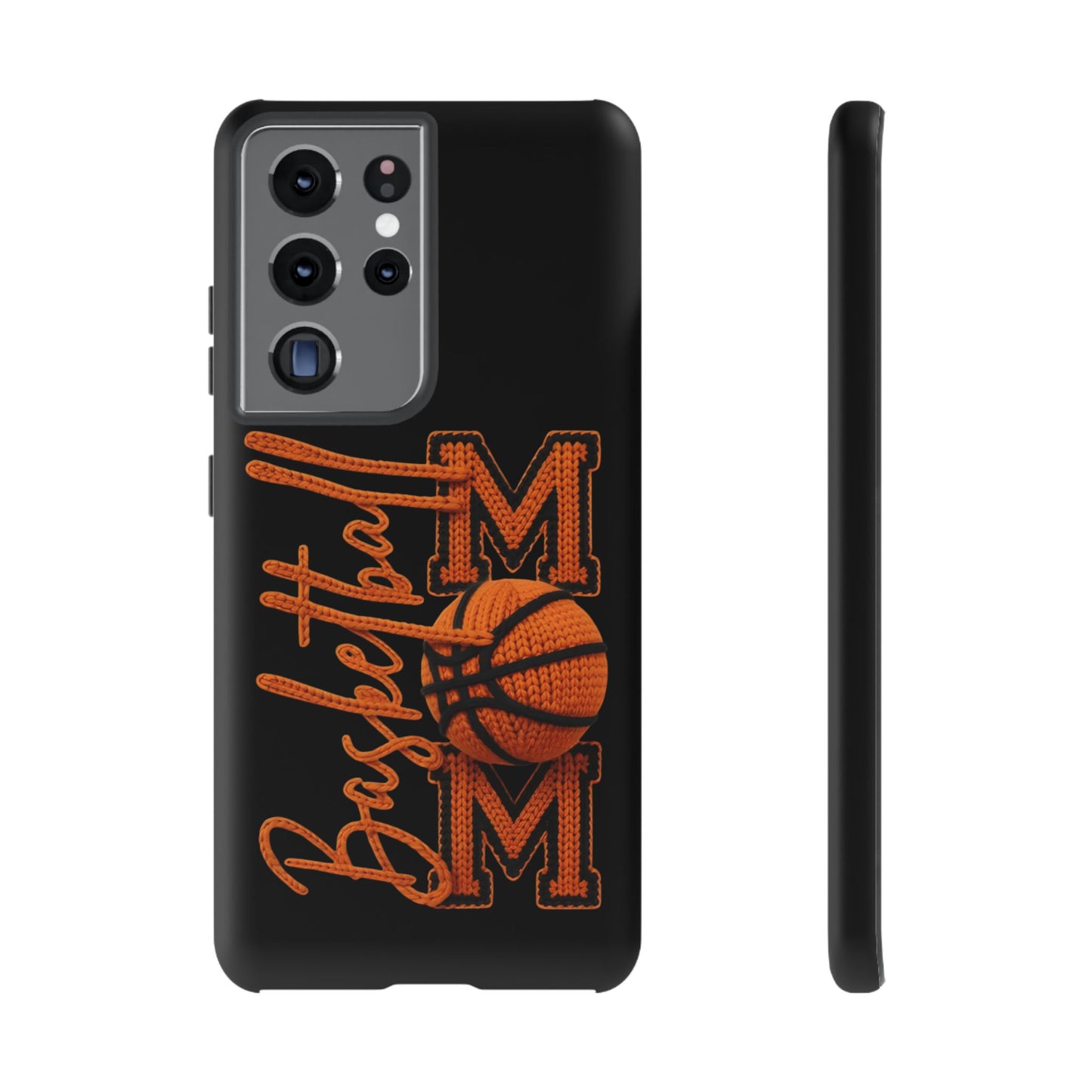 Basketball Mom Phone Case  'Basketball MOM' Protective Hard Cover