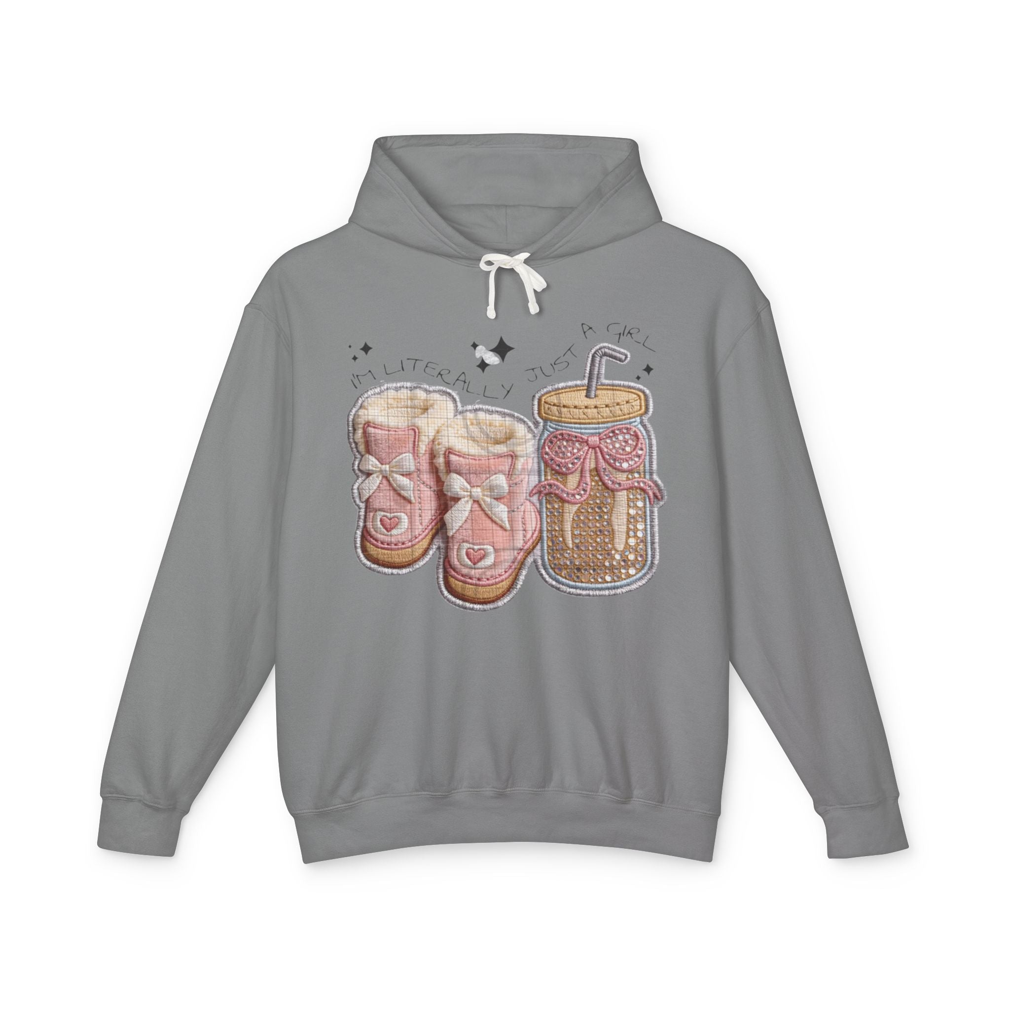 Cozy Baby Booties  Bottle Hoodie  Cute Newborn Nursing Mom Sweatshirt
