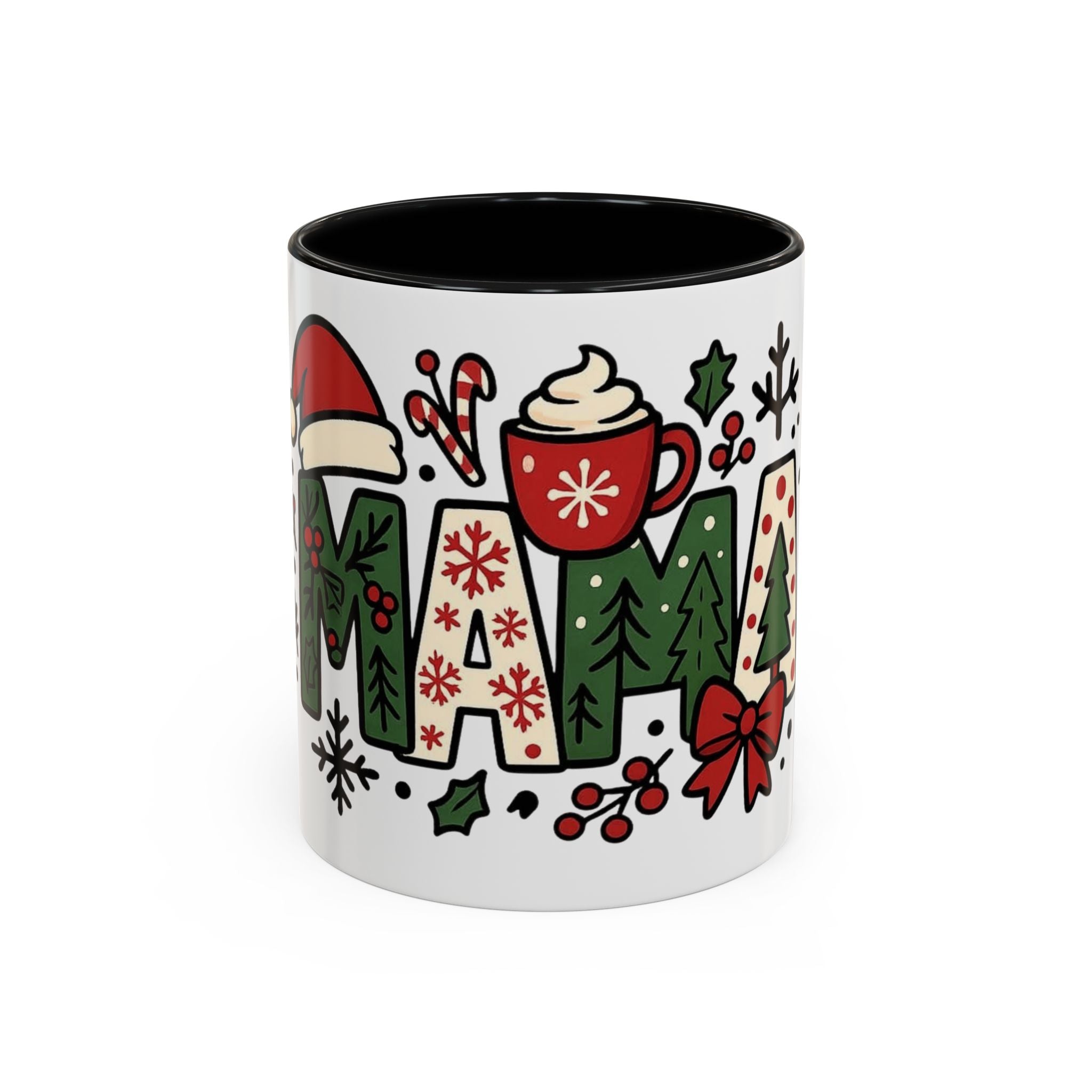 Mama Christmas Coffee Mug  Holiday Accent Mug (11/15oz) Christmas Mugs Collection!