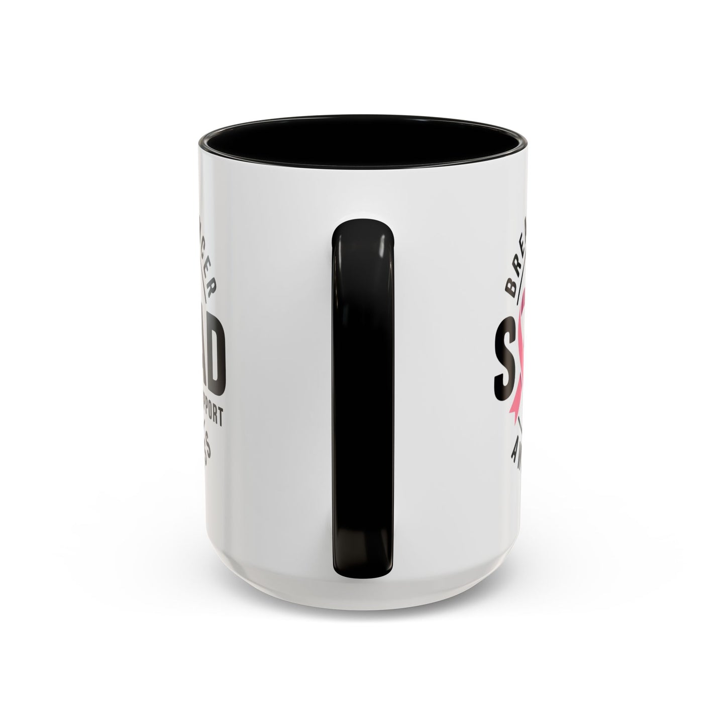 Breast Cancer Awareness Coffee Mug - Support Your Squad