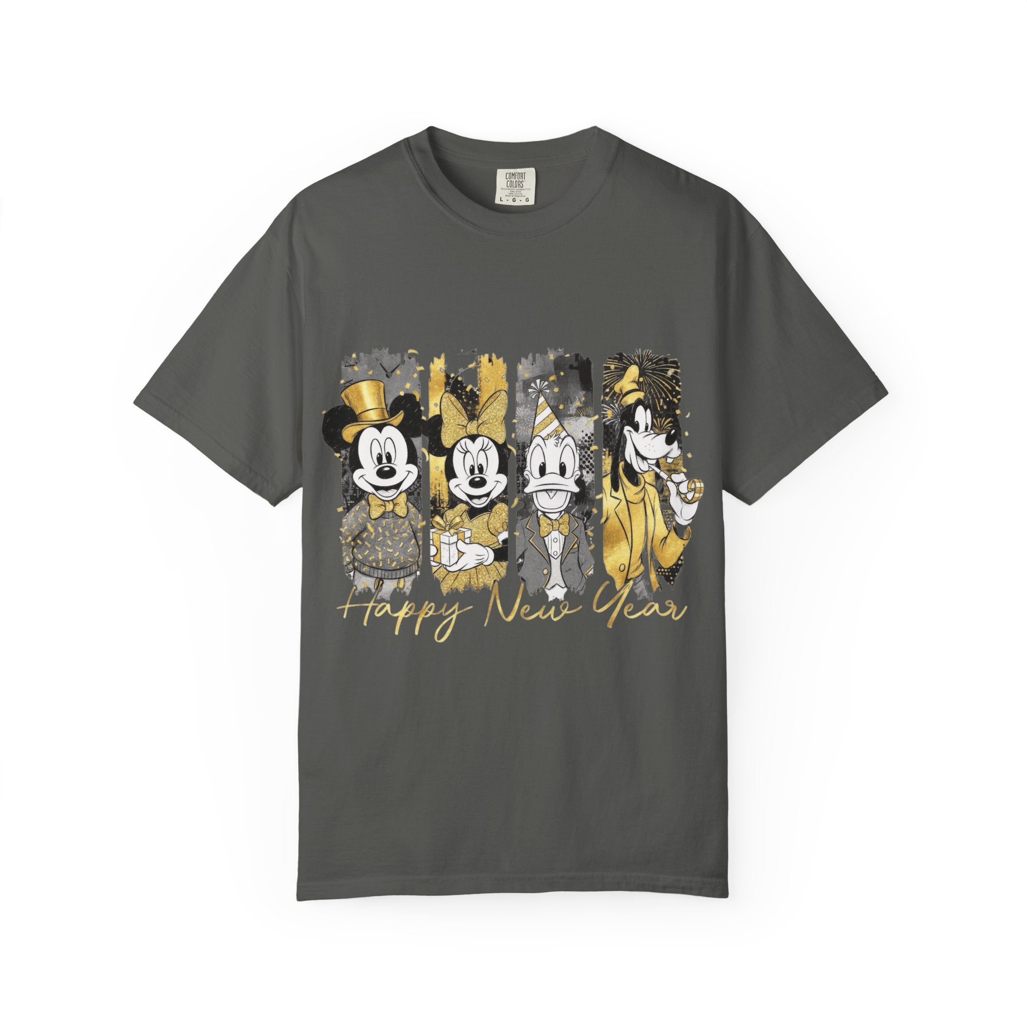 New Year Mickey & Friends T-Shirt  'Happy New Year' Graphic Tee