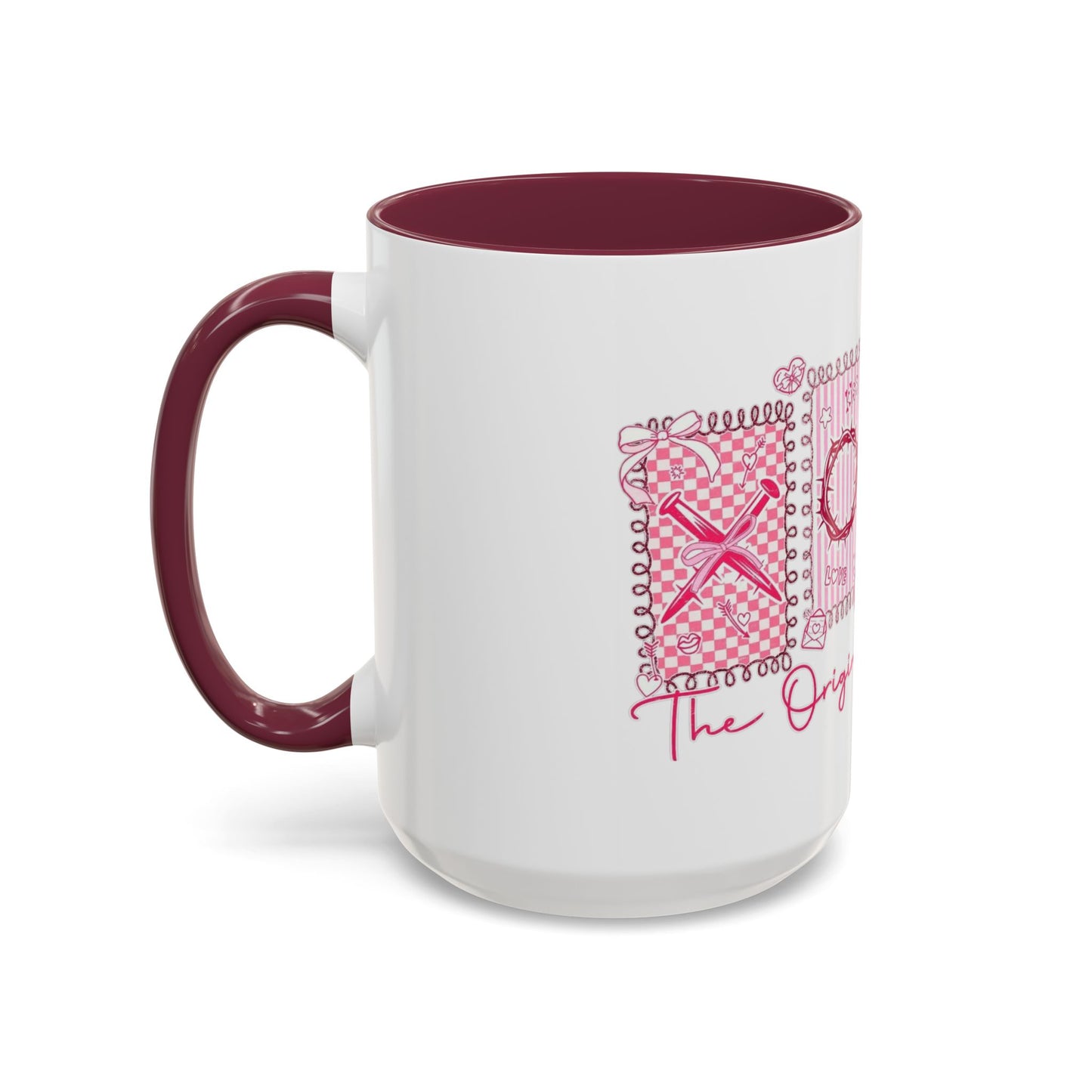 Love Letters XOXO Ceramic Mug — Colorful 11oz & 15oz Coffee Cup